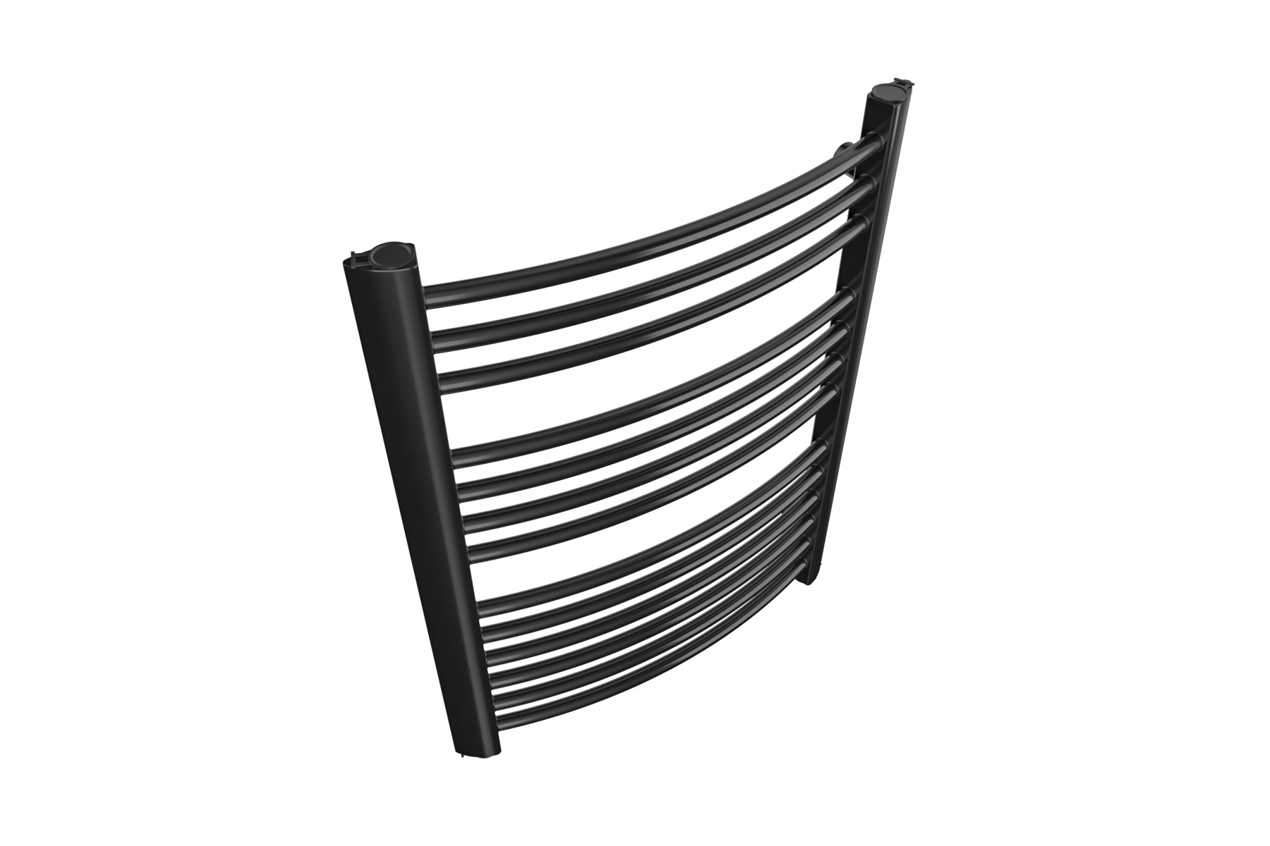 GRZEJNIK ŁAZIENKOWY CASUAL 720x570 CZARNY POŁYSK