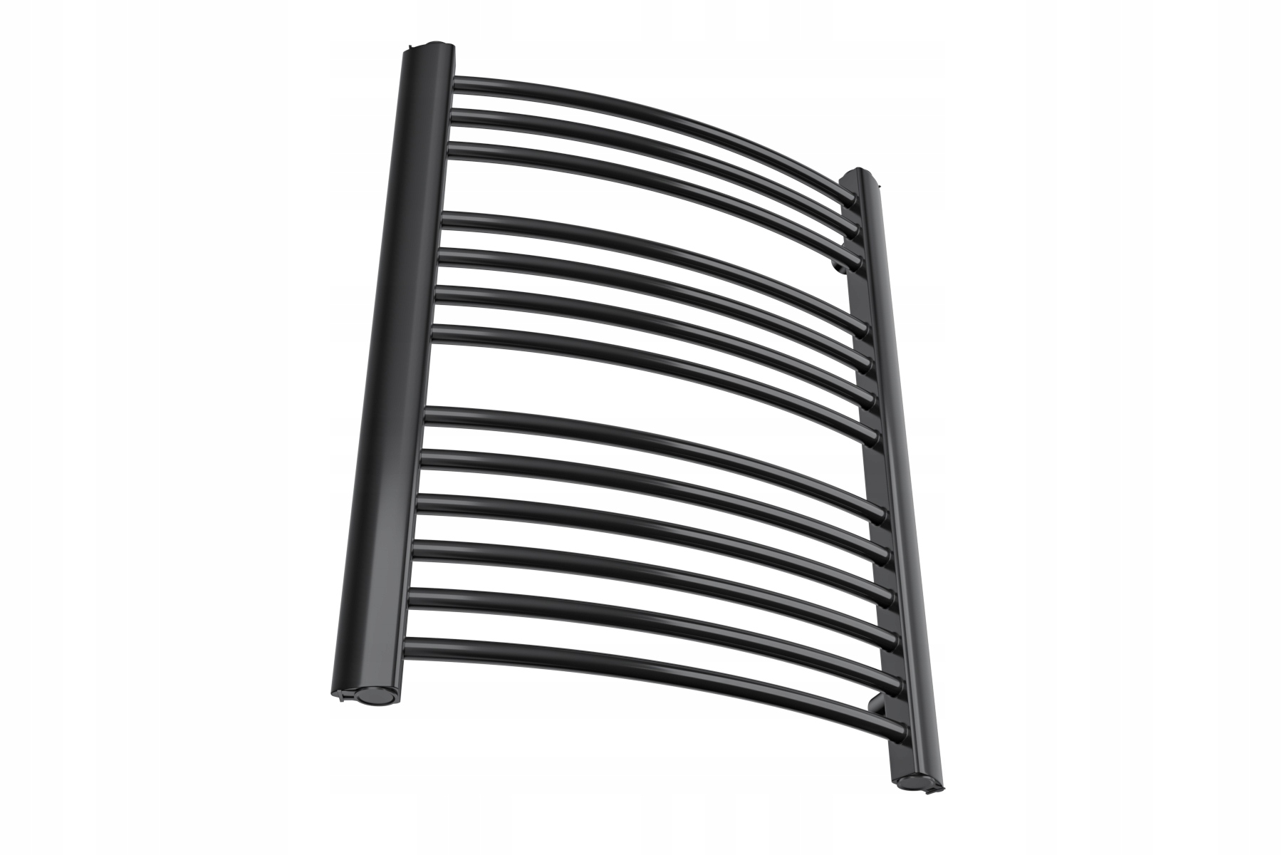 GRZEJNIK ŁAZIENKOWY CASUAL 720x570 CZARNY POŁYSK