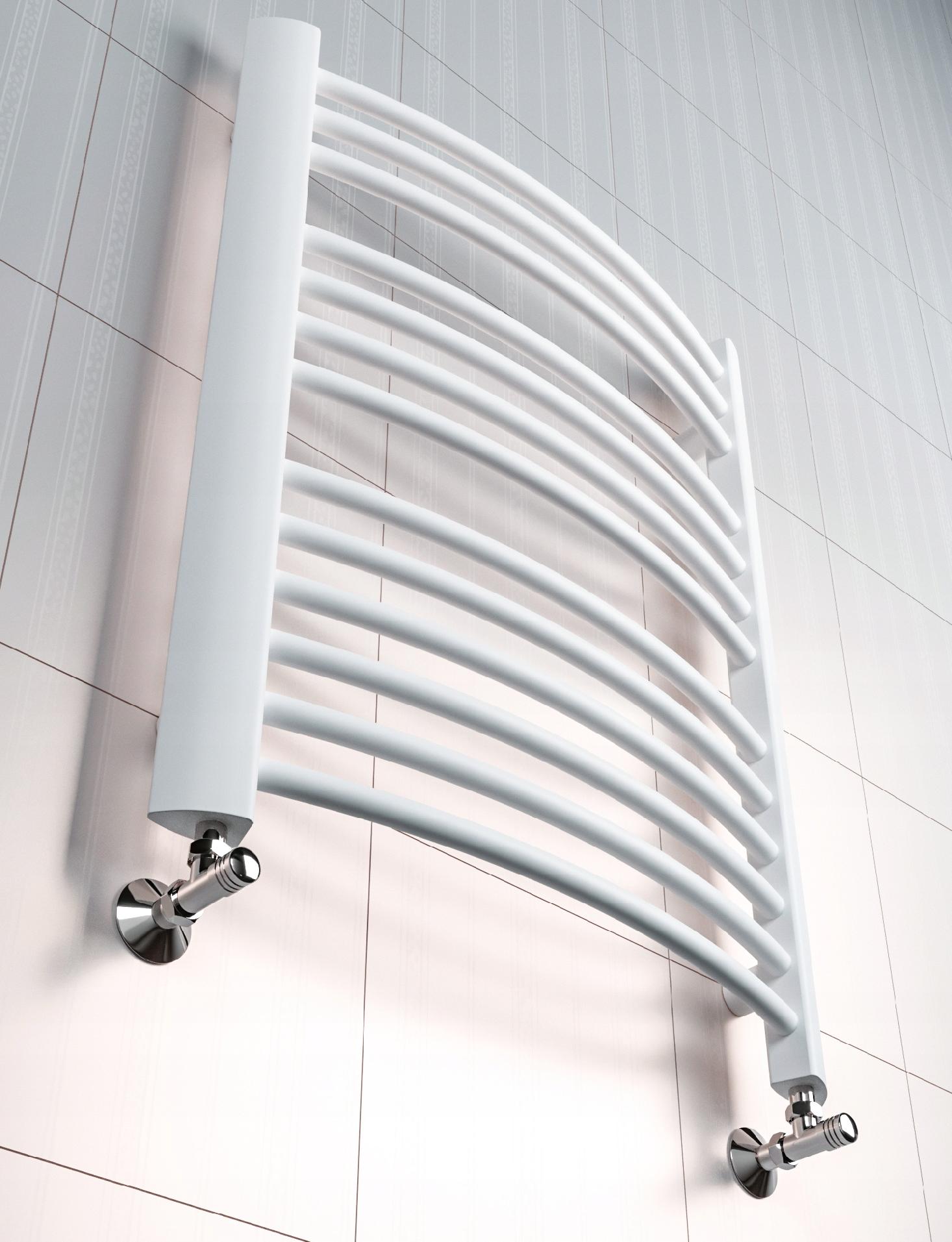 GRZEJNIK ŁAZIENKOWY CASUAL 480x570 BIAŁY MAT STR