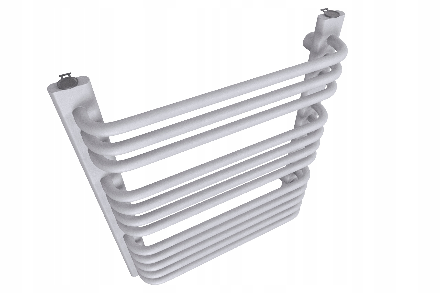 GRZEJNIK ŁAZIENKOWY STELLA 1350x650 SZARY STRUKTUR