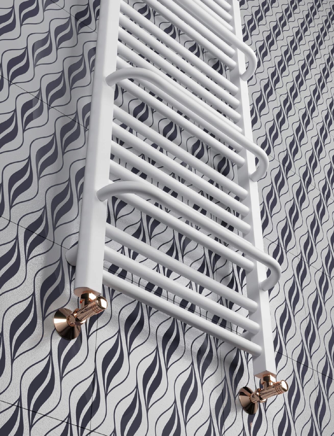 GRZEJNIK ŁAZIENKOWY POWER 1120x650 BIAŁY MAT STR