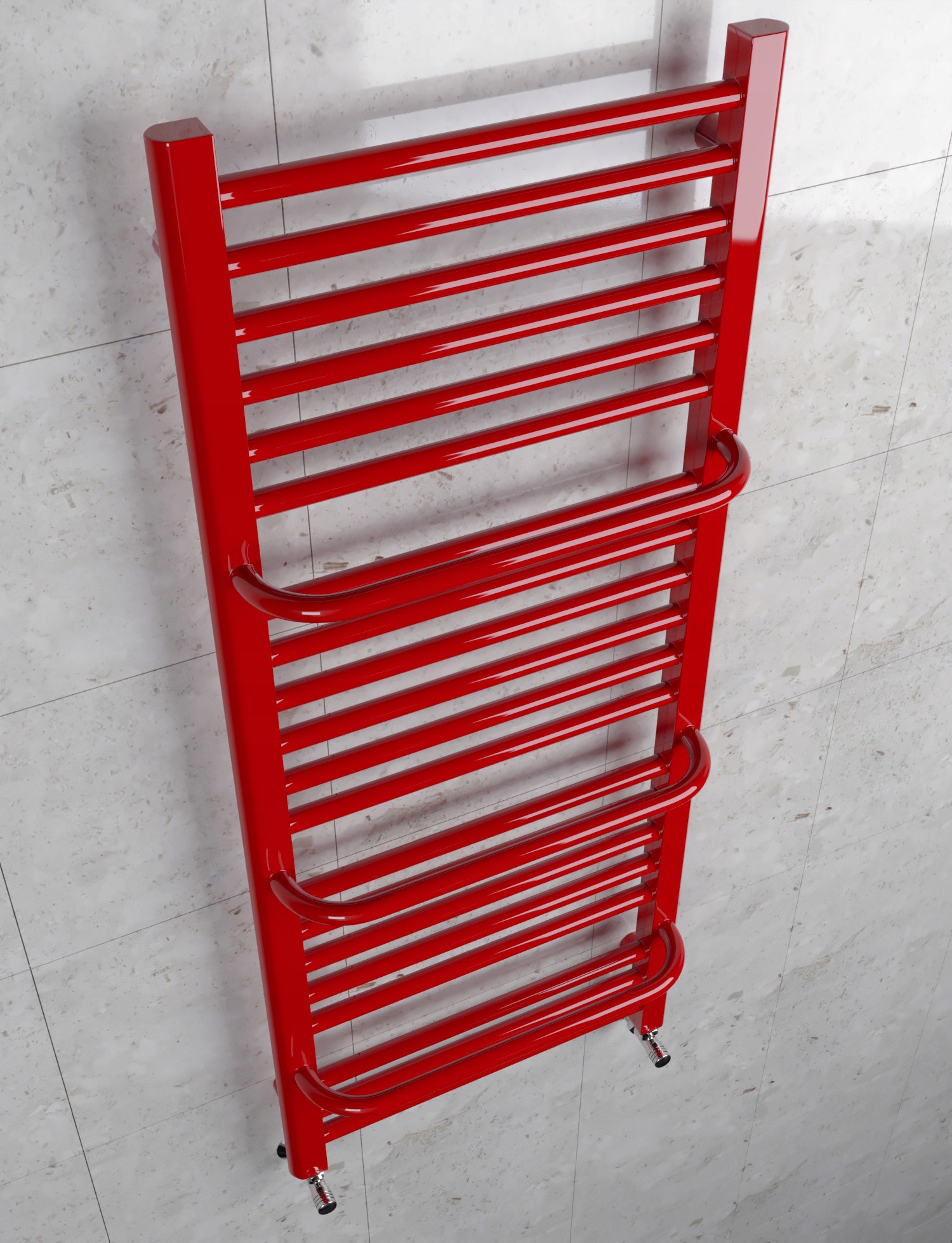 GRZEJNIK ŁAZIENKOWY POWER 1120x650 CZERWONY