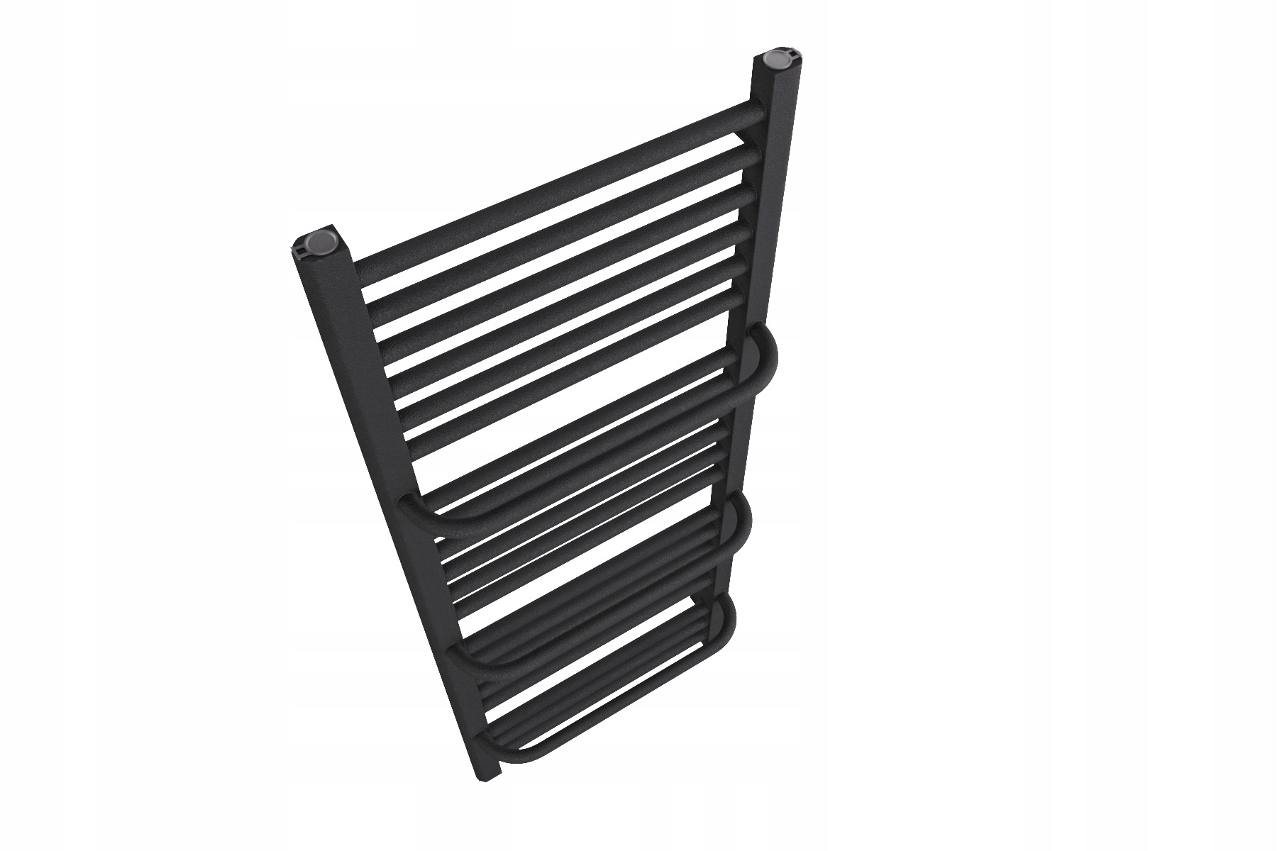 GRZEJNIK ŁAZIENKOWY POWER 1580x550 CZARNA STRUKTUR