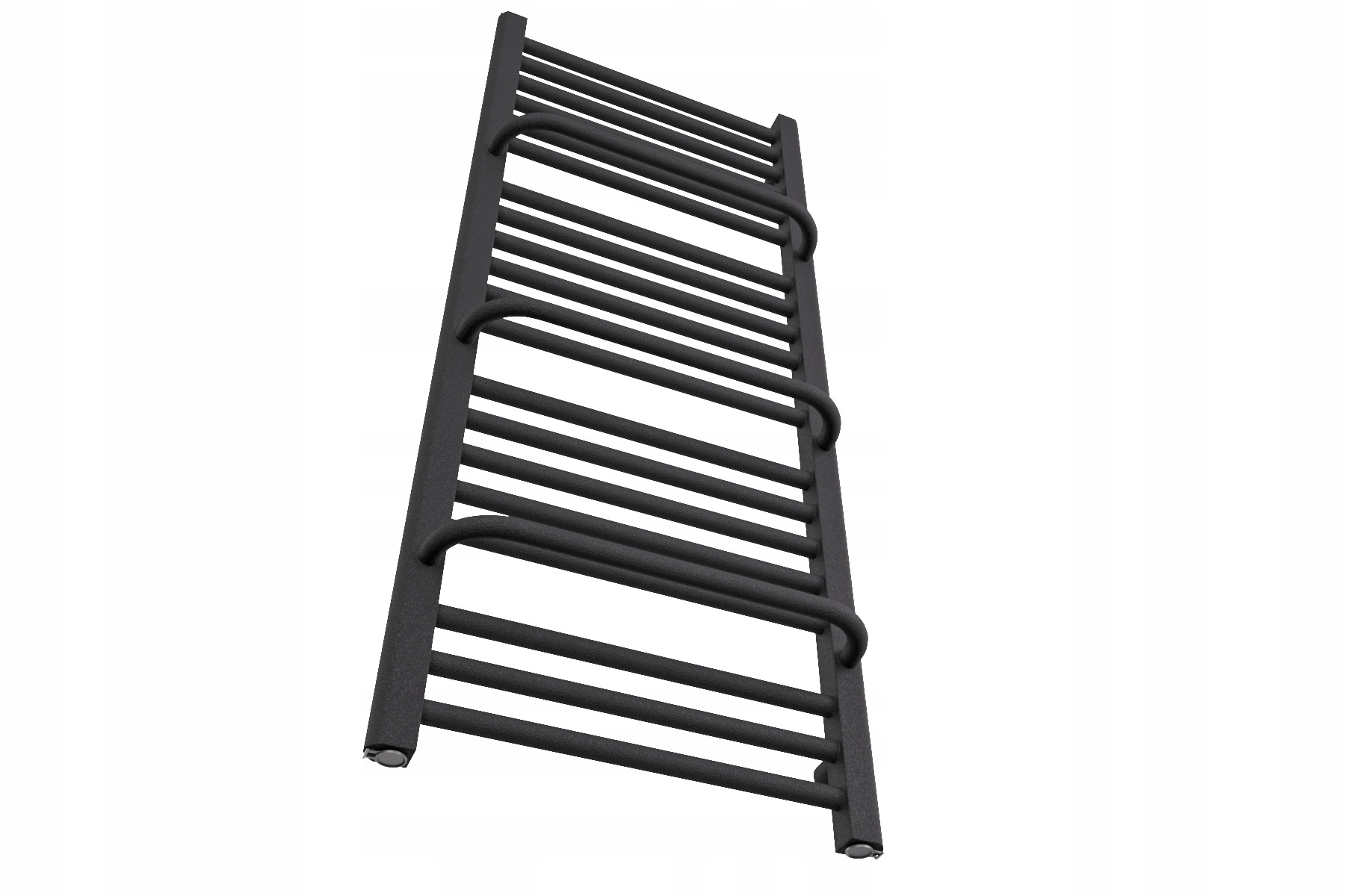 GRZEJNIK ŁAZIENKOWY POWER 1580x550 CZARNA STRUKTUR