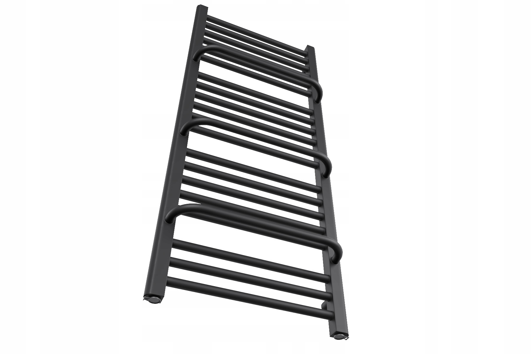 GRZEJNIK ŁAZIENKOWY POWER 1350x550 CZARNY MAT