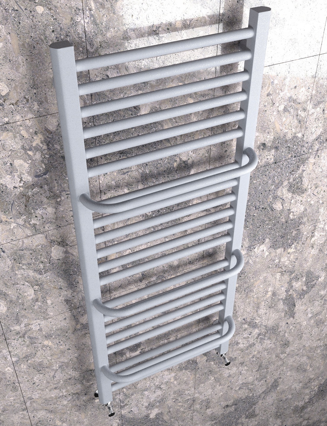 GRZEJNIK ŁAZIENKOWY POWER 940x450 SZARY STR