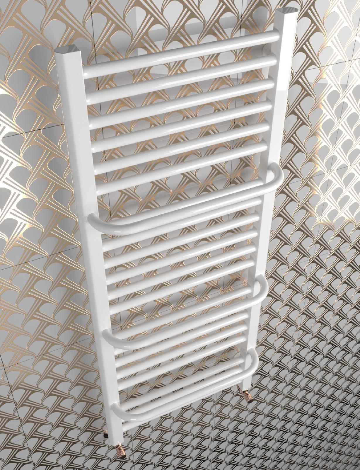 GRZEJNIK ŁAZIENKOWY POWER 480x450 BIAŁY POŁYSK