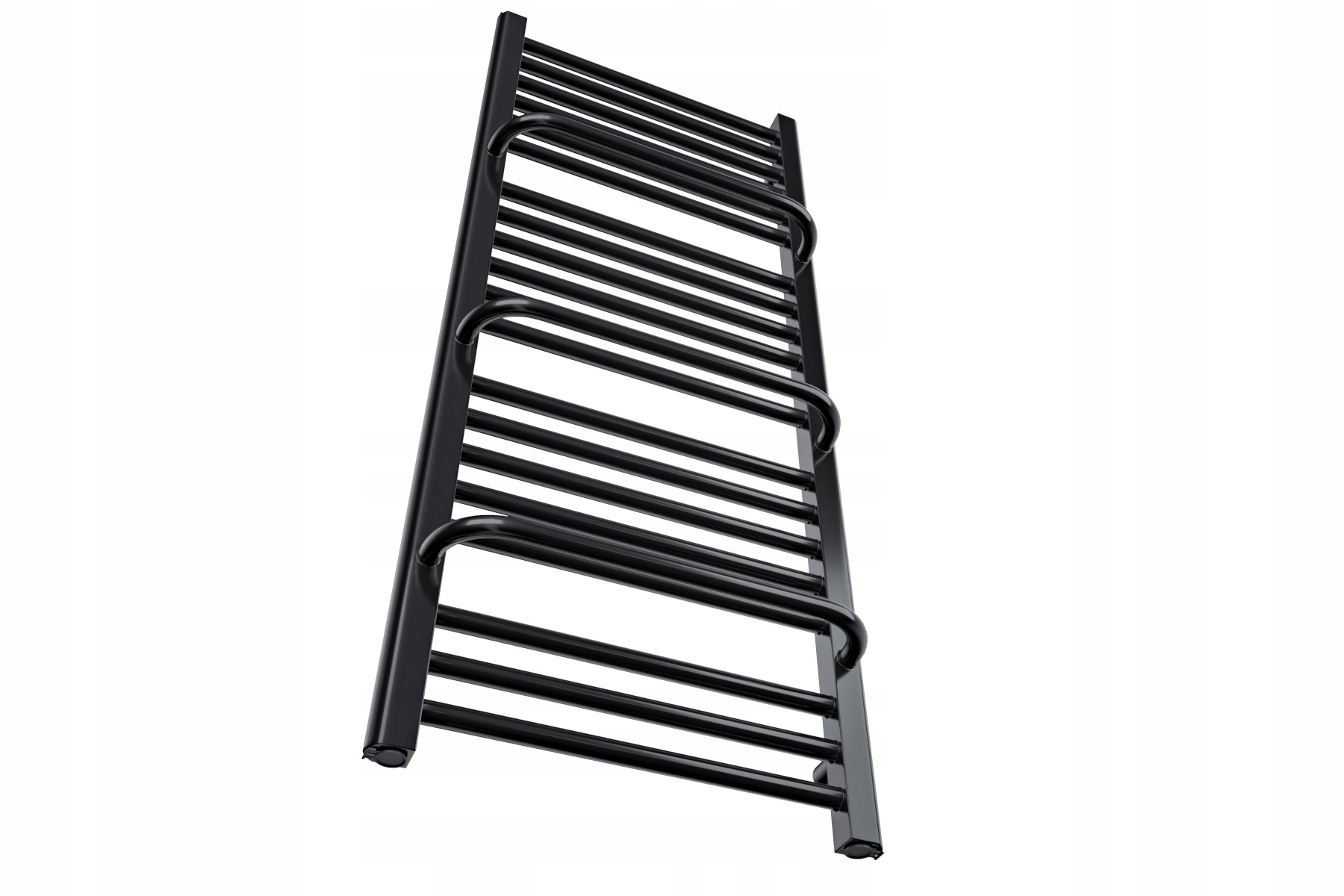 GRZEJNIK ŁAZIENKOWY POWER 480x450 CZARNY POŁYSK