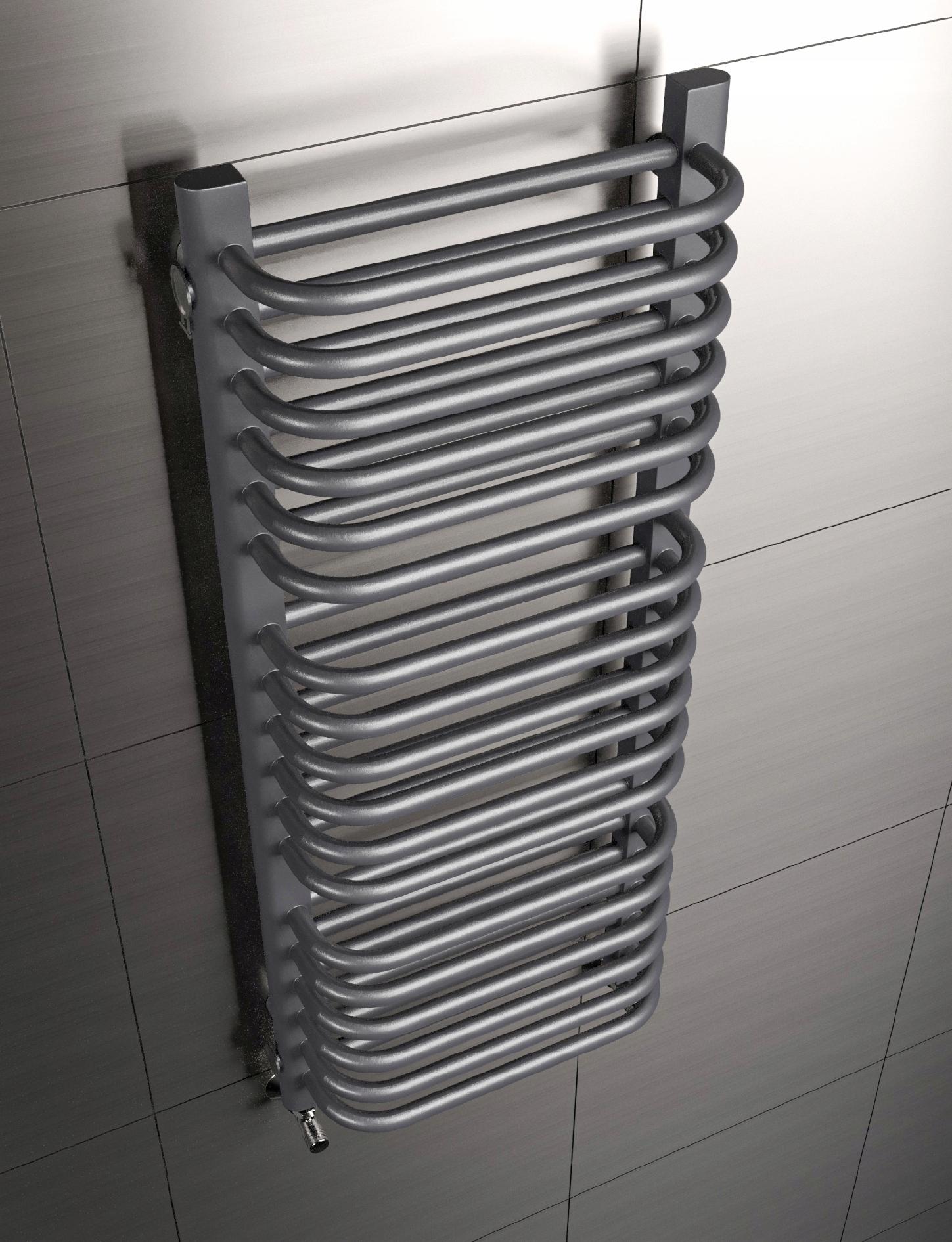 GRZEJNIK ŁAZIENKOWY OLD-SCHOOL 940x500 ANTRACYT