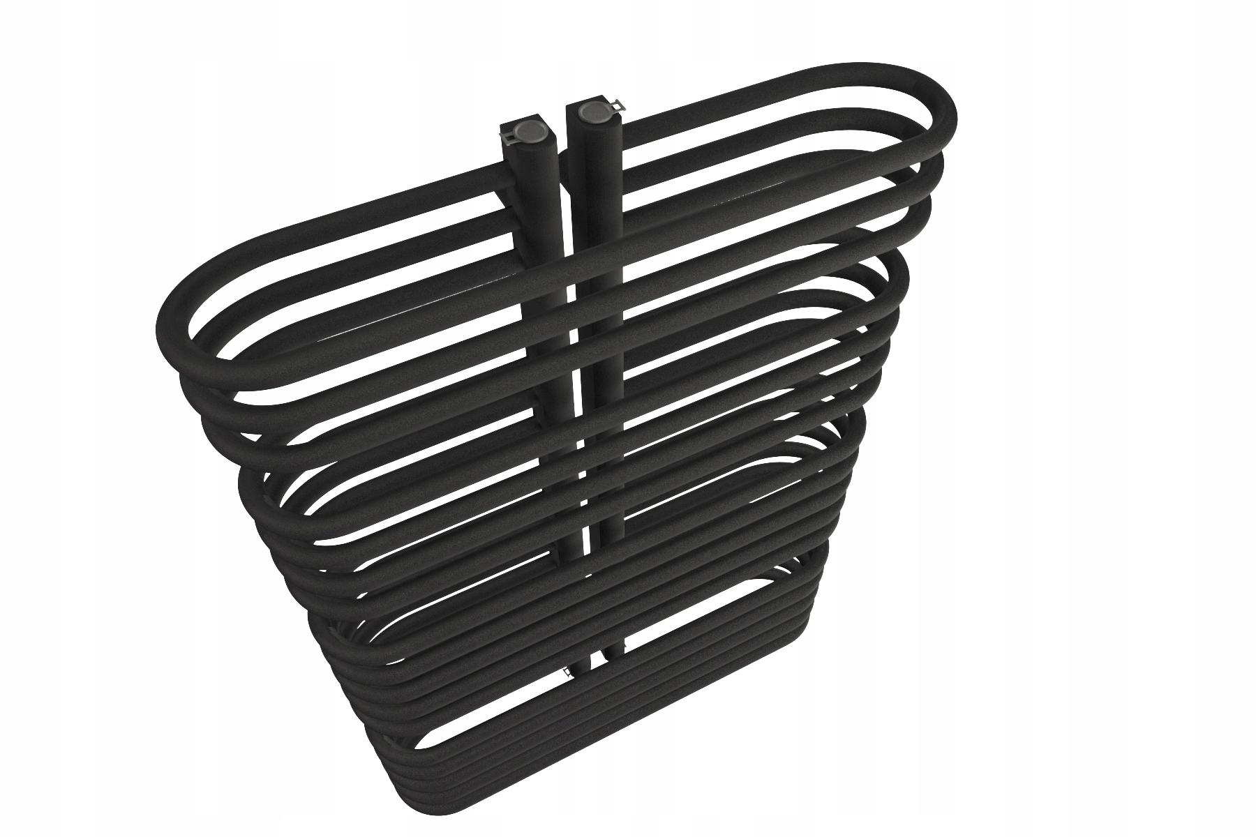 GRZEJNIK ŁAZIENKOWY NEO 1580x550 CZARNA STRUKTURA