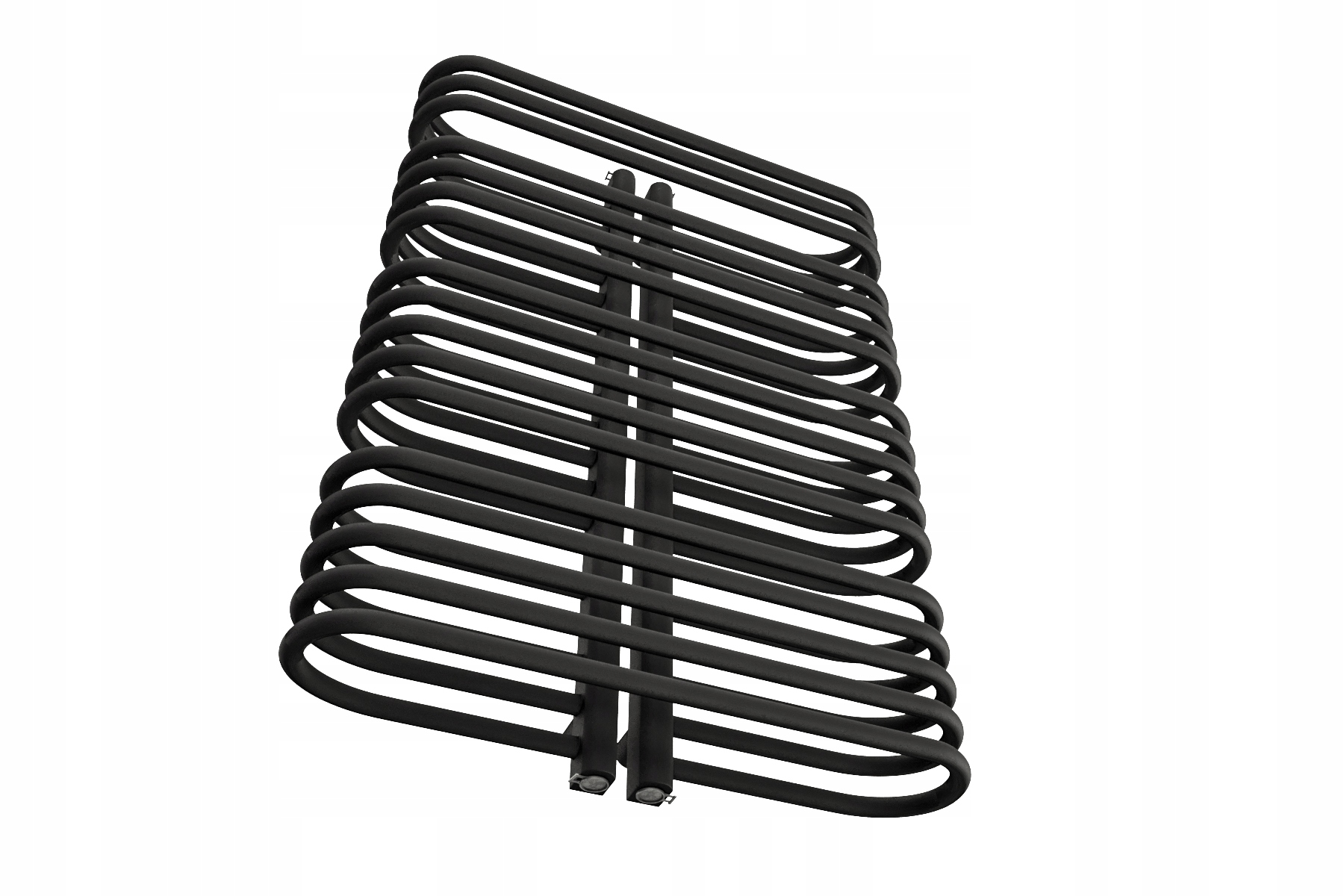 GRZEJNIK ŁAZIENKOWY NEO 1580x550 CZARNA STRUKTURA