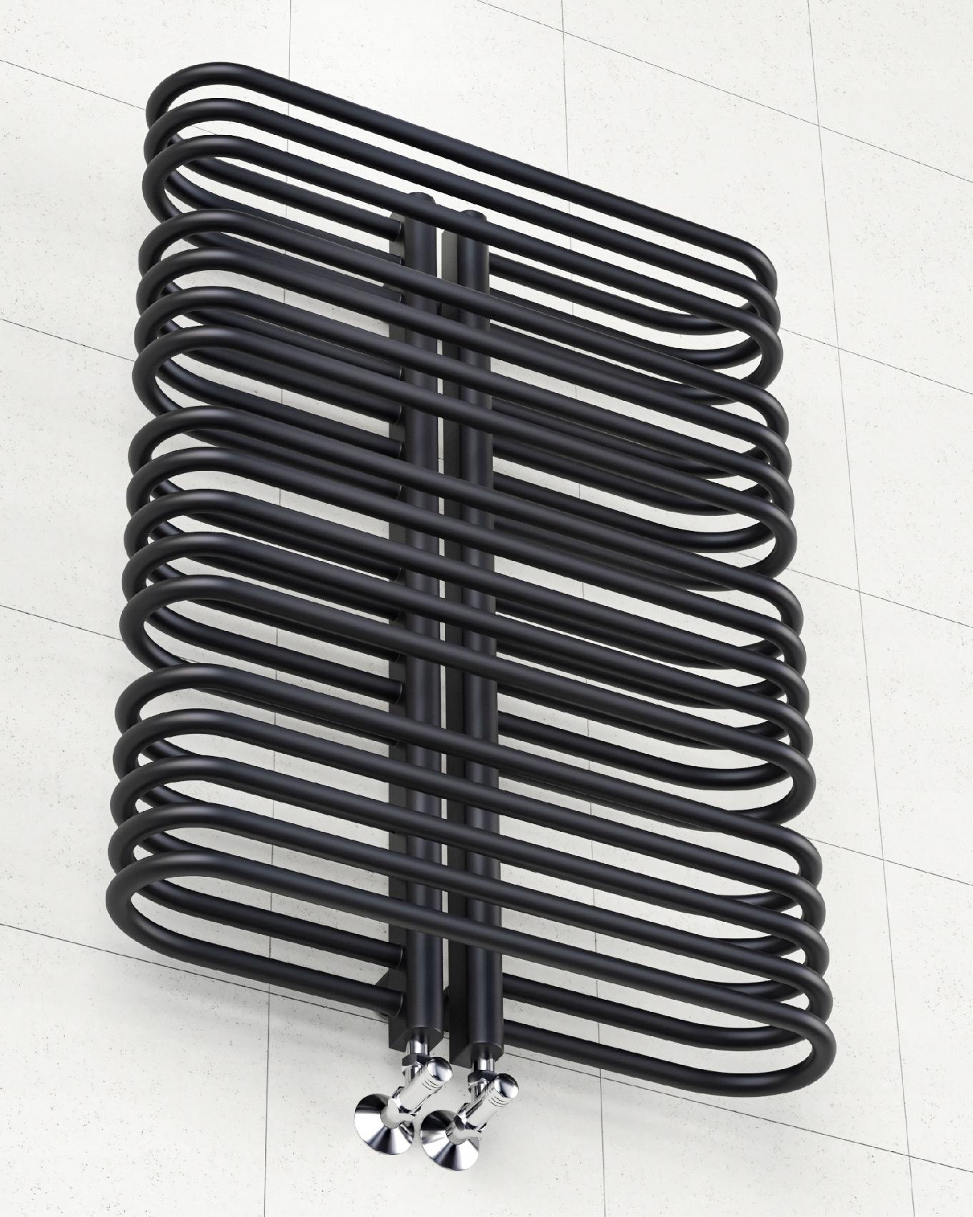 GRZEJNIK ŁAZIENKOWY NEO 1350x550 CZARNY MAT