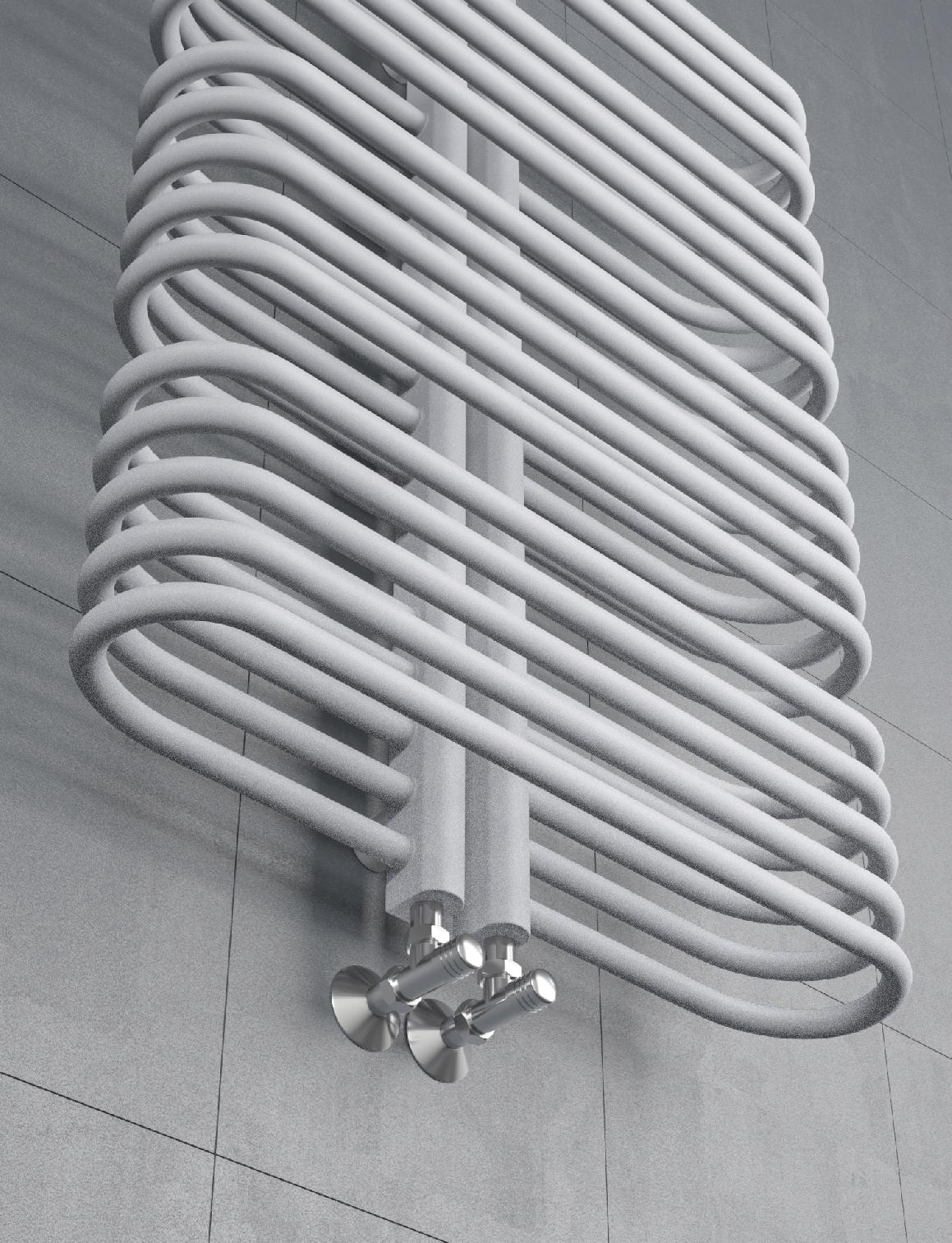 GRZEJNIK ŁAZIENKOWY NEO 1120x550 SZARY STRUKTURA