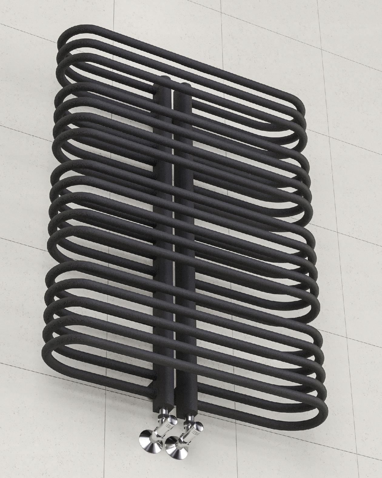 GRZEJNIK ŁAZIENKOWY NEO 940x550 CZARNA STRUKTURA