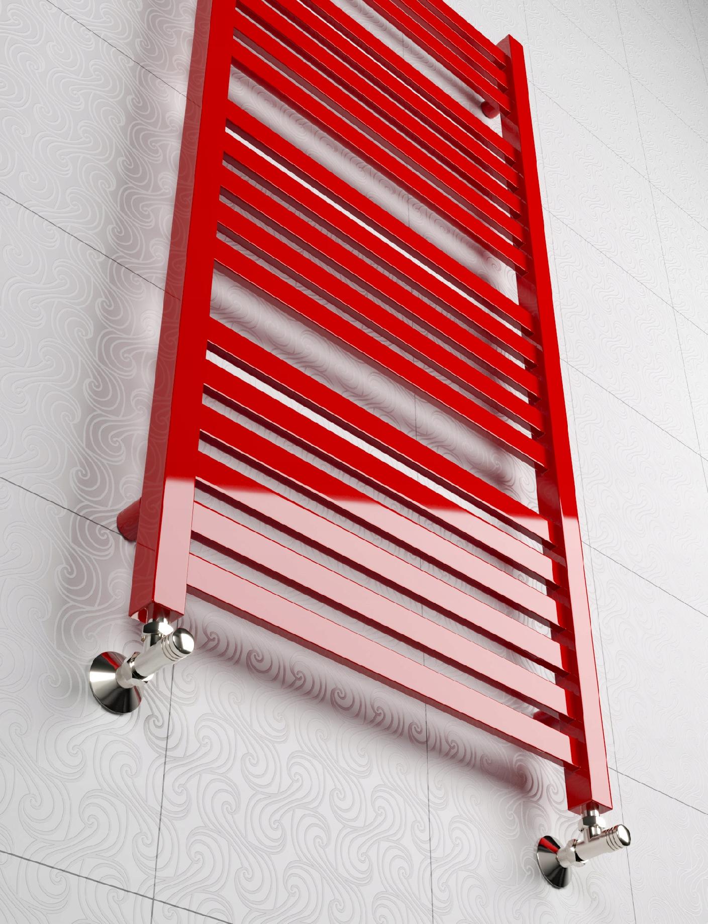 GRZEJNIK ŁAZIENKOWY ROYAL 750x530 CZERWONY