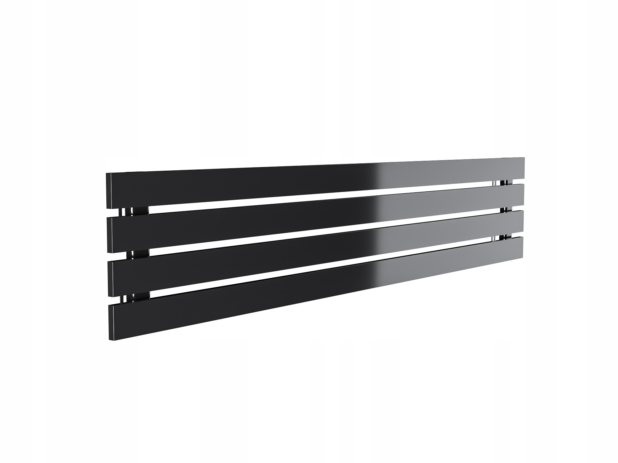 Grzejnik pokojowy poziomy BELLOSLIM 30x140 czarnyP