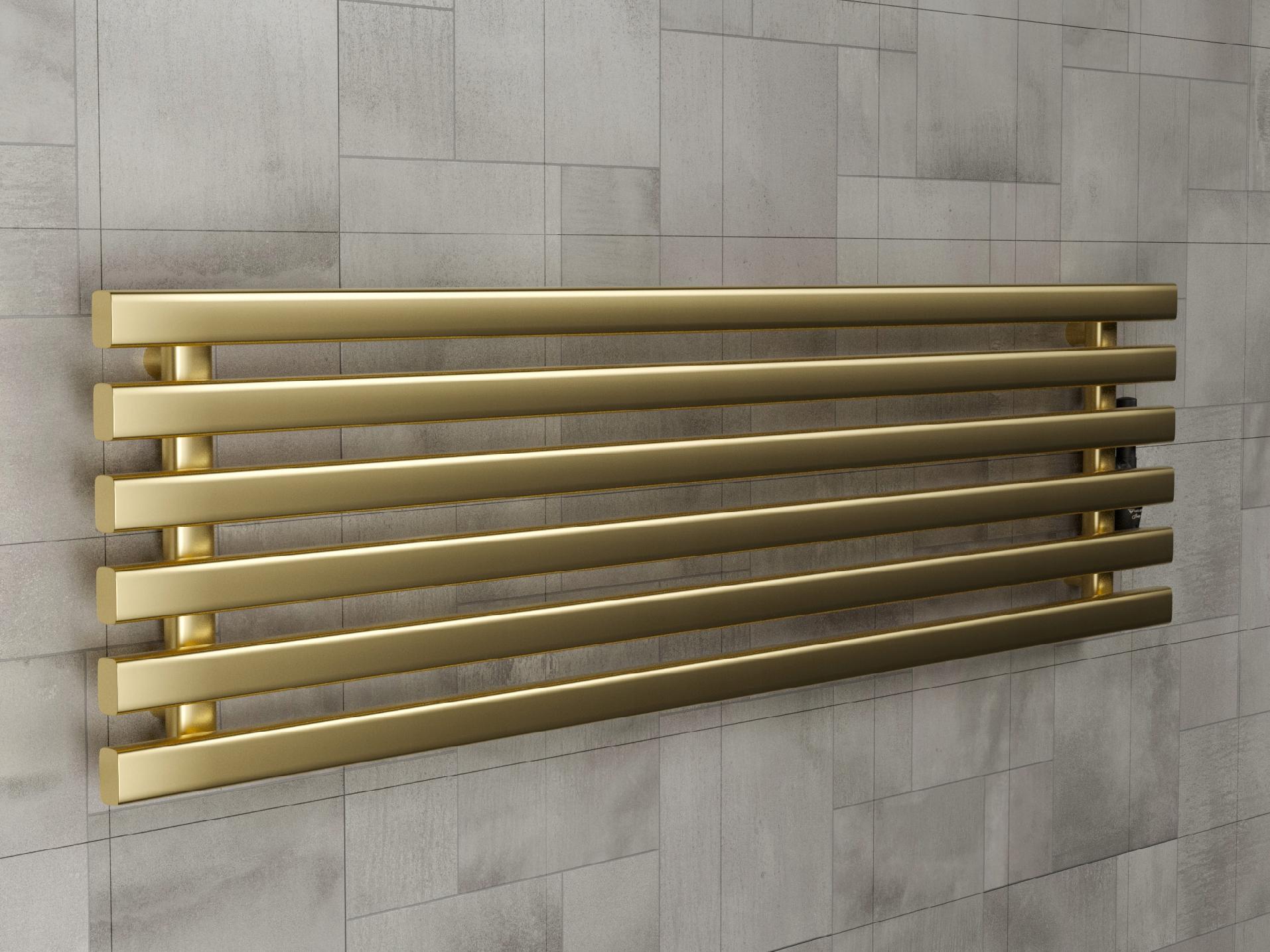 Grzejnik poziomy HORYZONT6 45x100 złoty