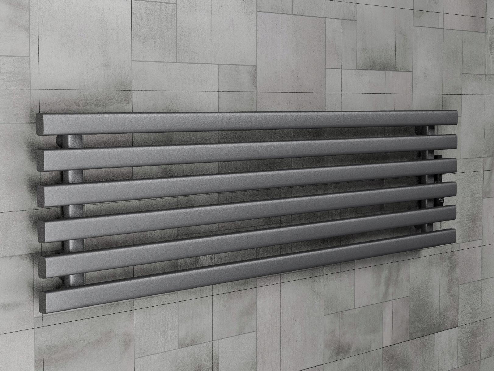 Grzejnik poziomy HORYZONT6 45x100 antracyt