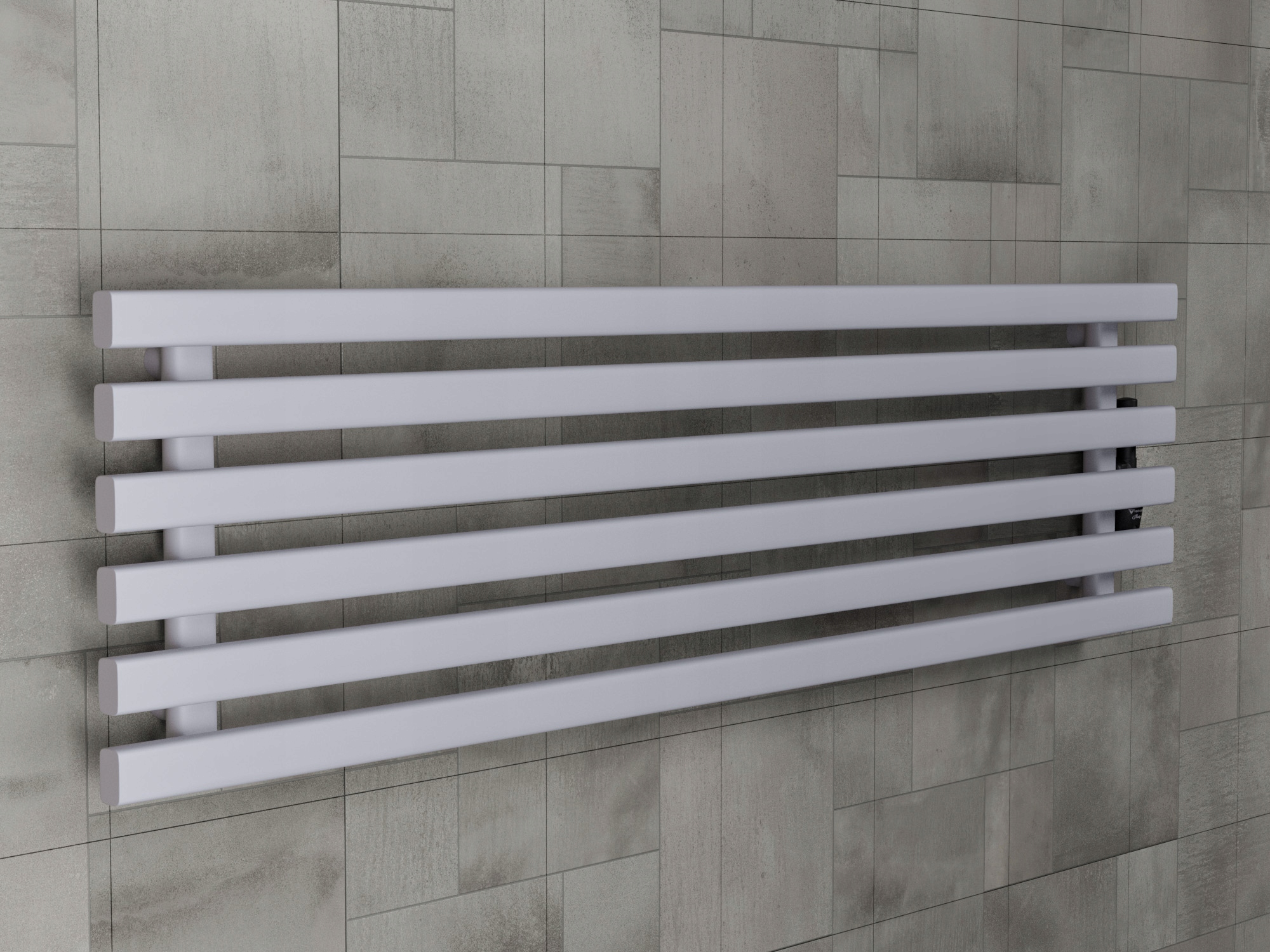 Grzejnik poziomy HORYZONT6 45x100 szary