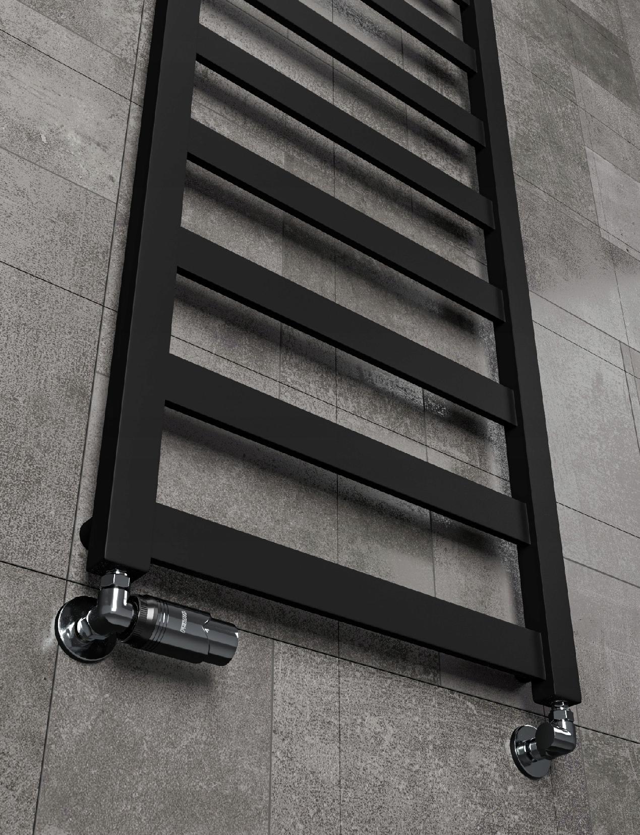 Grzejnik łazienkowy PANDORA INSERT 140/50 CZARNY M