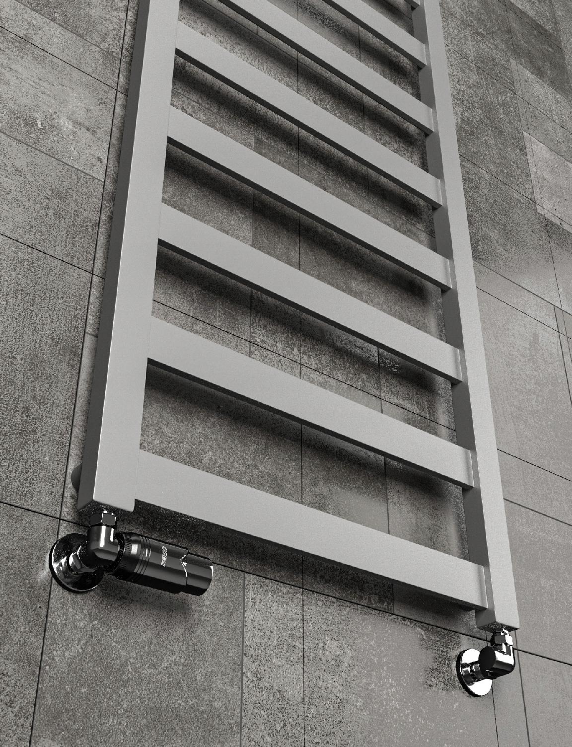 Grzejnik łazienkowy PANDORA INSERT 120/50 SREBRNY