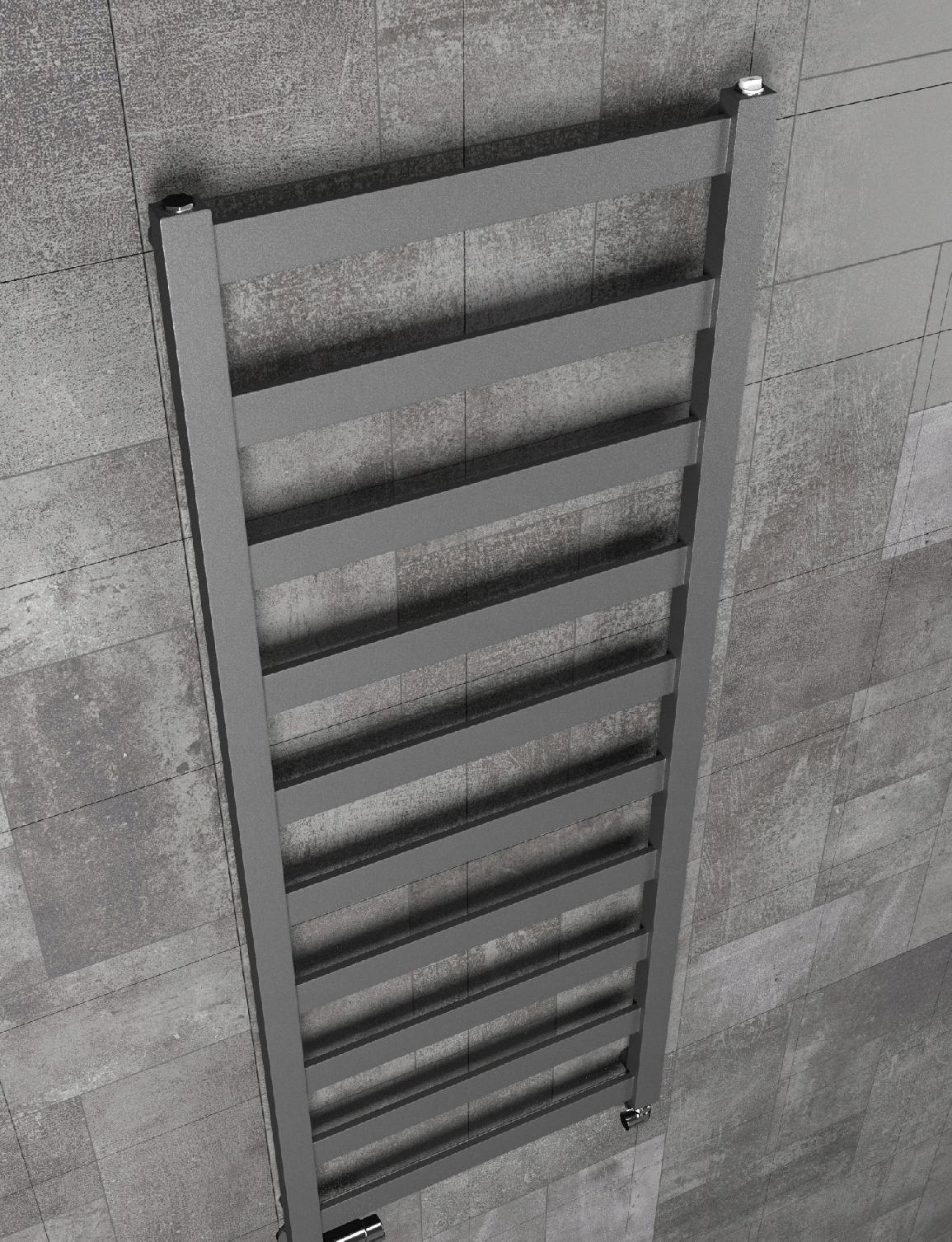 Grzejnik łazienkowy PANDORA INSERT 120/50 ANTRACYT