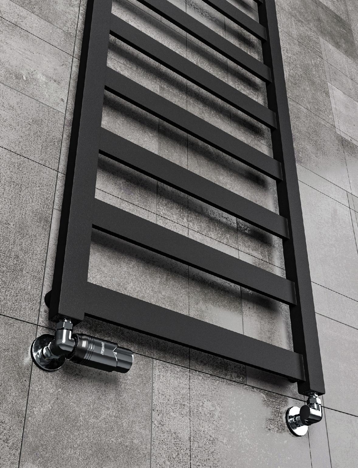 Grzejnik łazienkowy PANDORA INSERT 100/50 CZARNY S