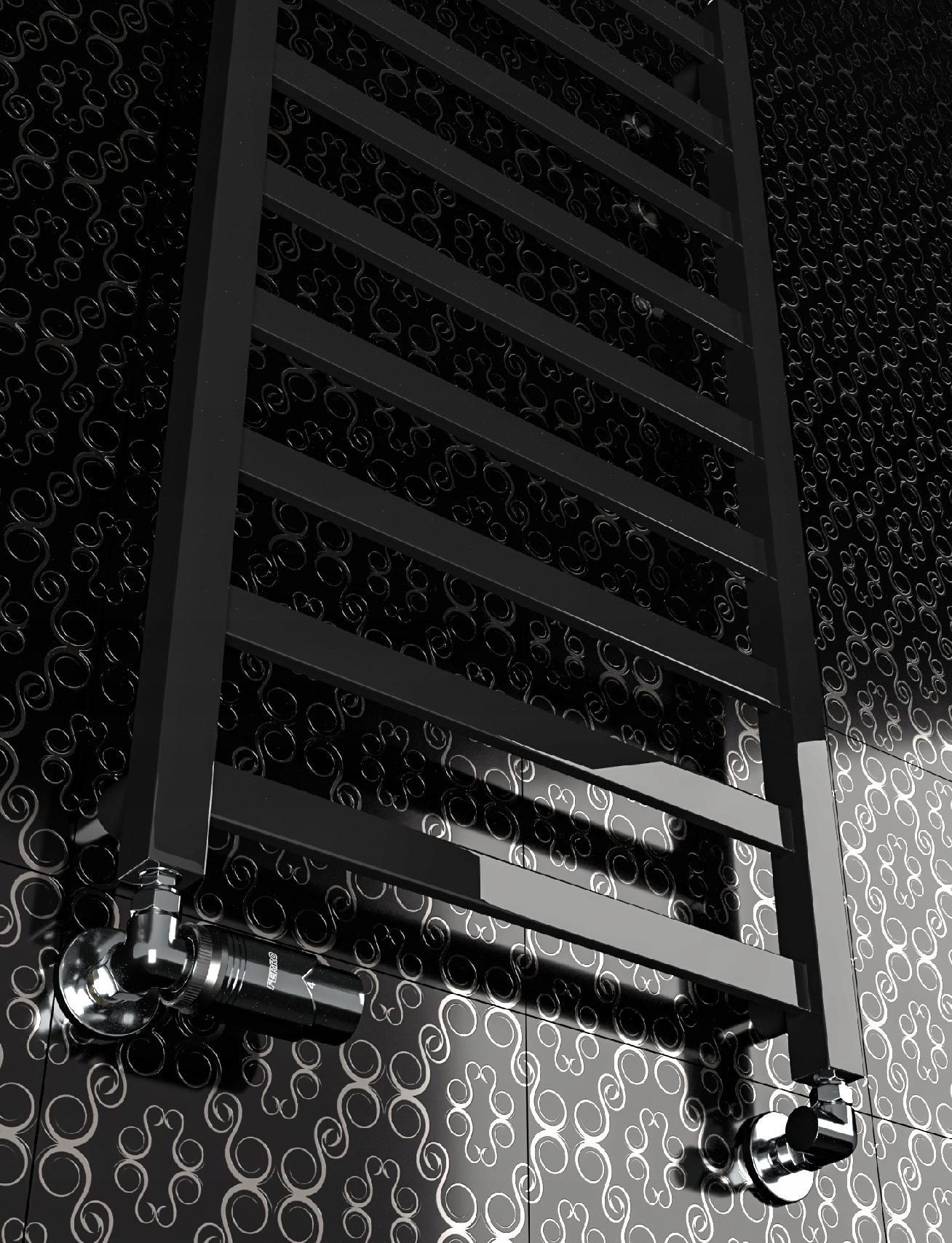 Grzejnik elektryczny 150/53 ROYAL Slim czarny