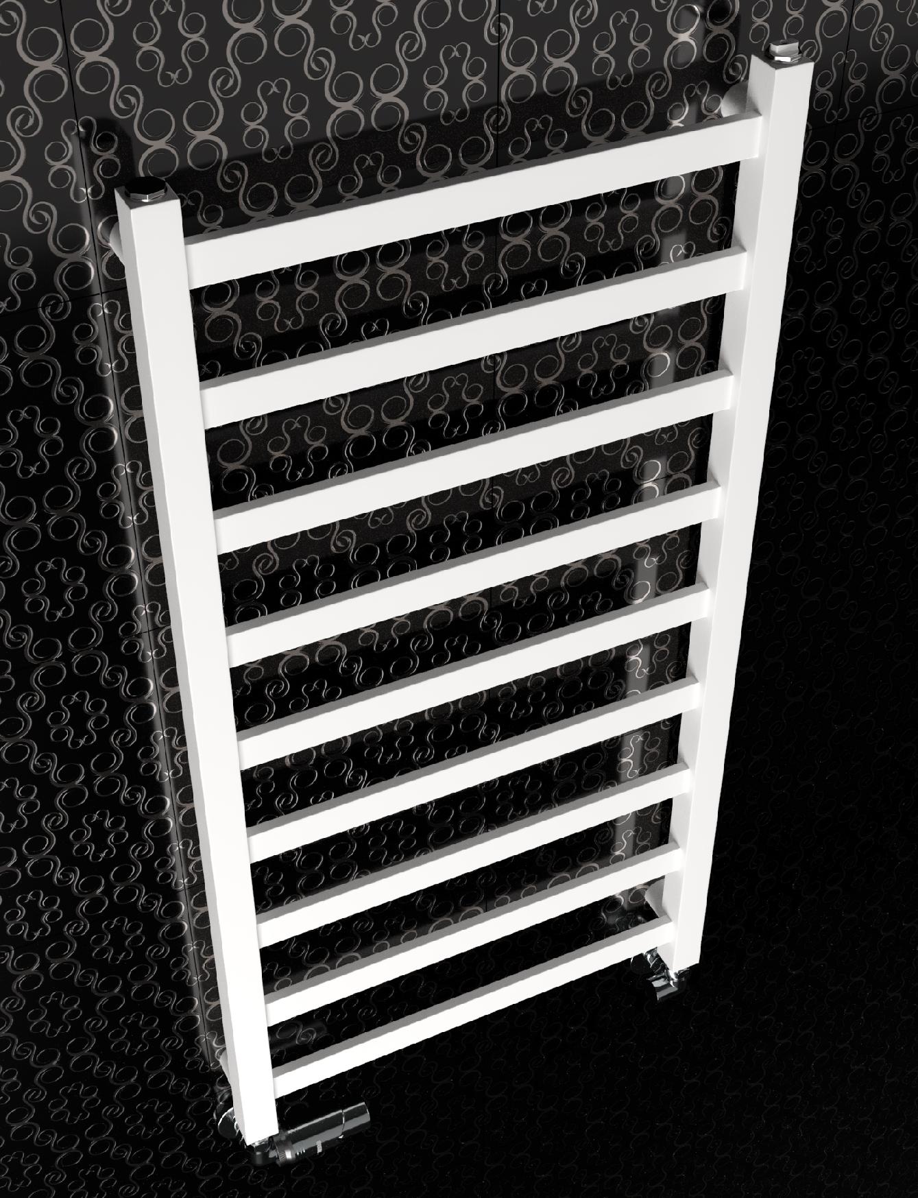 Grzejnik dekoracyjny 90/53 ROYAL Slim biały mat