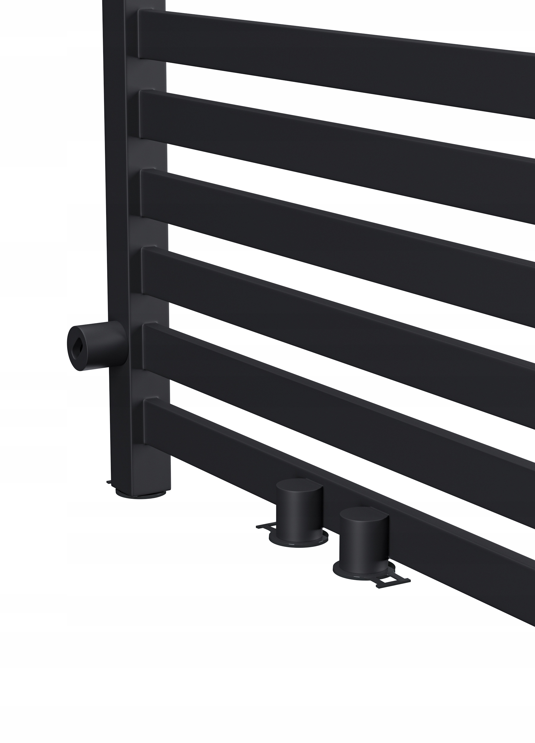 Grzejnik łazienkowy ROYAL-MIDDLE 500x530 CZARNY