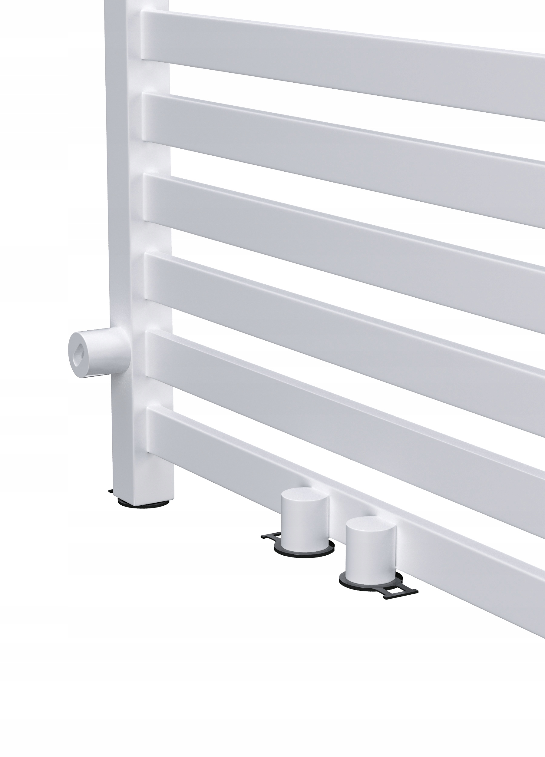 Grzejnik łazienkowy ROYAL-MIDDLE 950x430 BIAŁY MAT