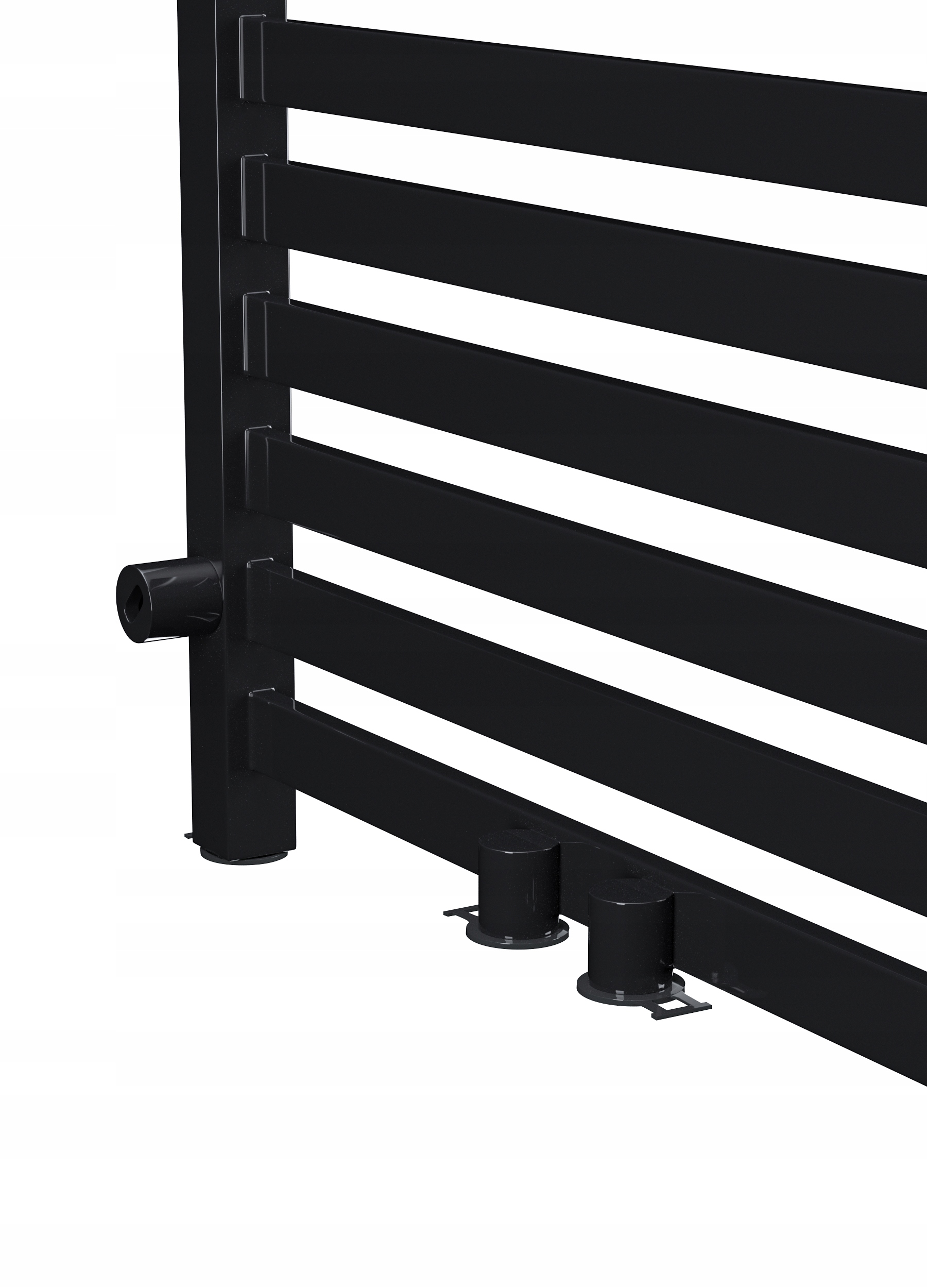 Grzejnik łazienkowy ROYAL-MIDDLE 950x430 CZARNY P