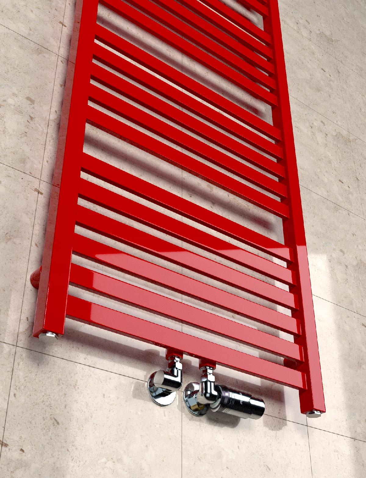 Grzejnik łazienkowy ROYAL-MIDDLE 750x430 CZERWONY