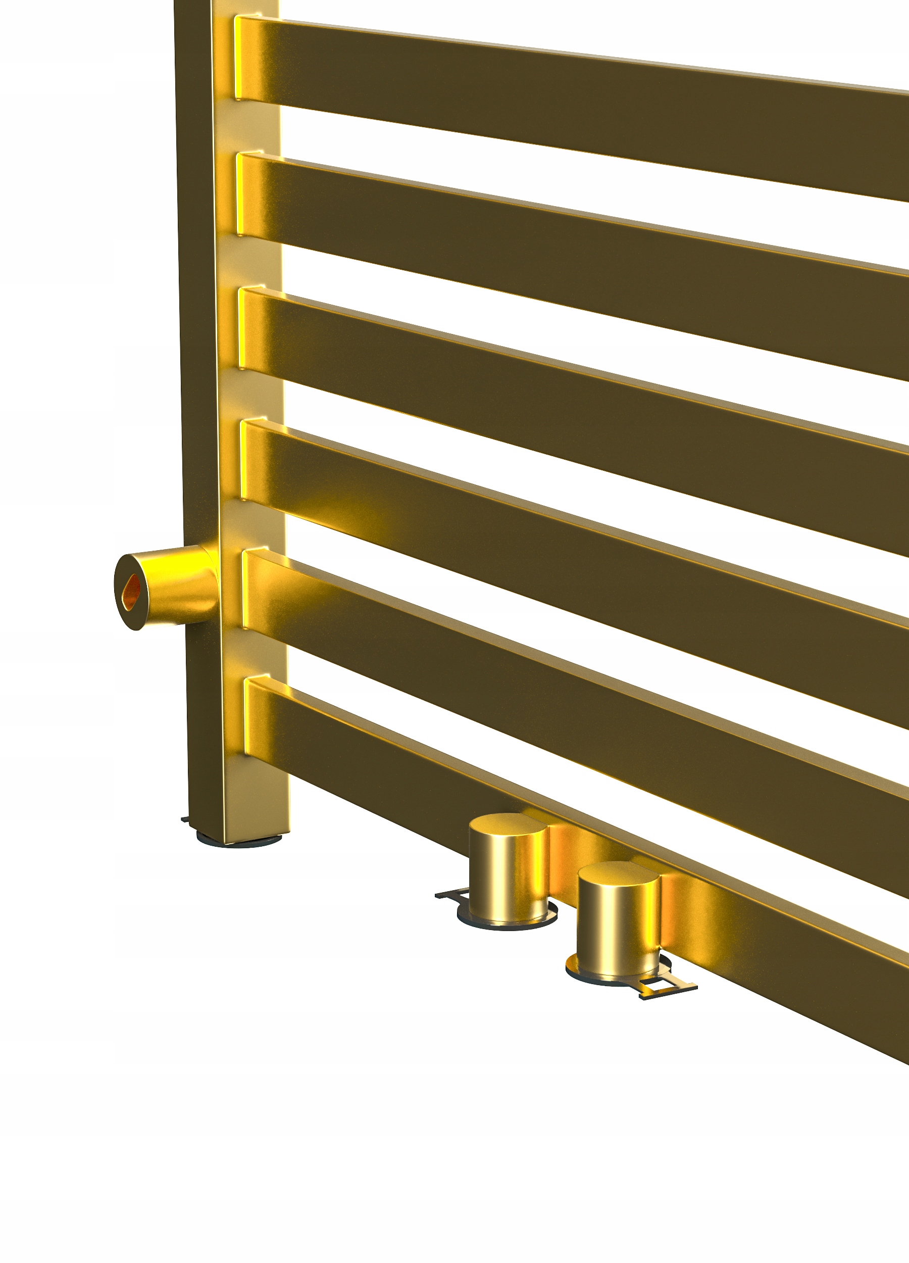 Grzejnik łazienkowy ROYAL-MIDDLE 750x430 ZŁOTY