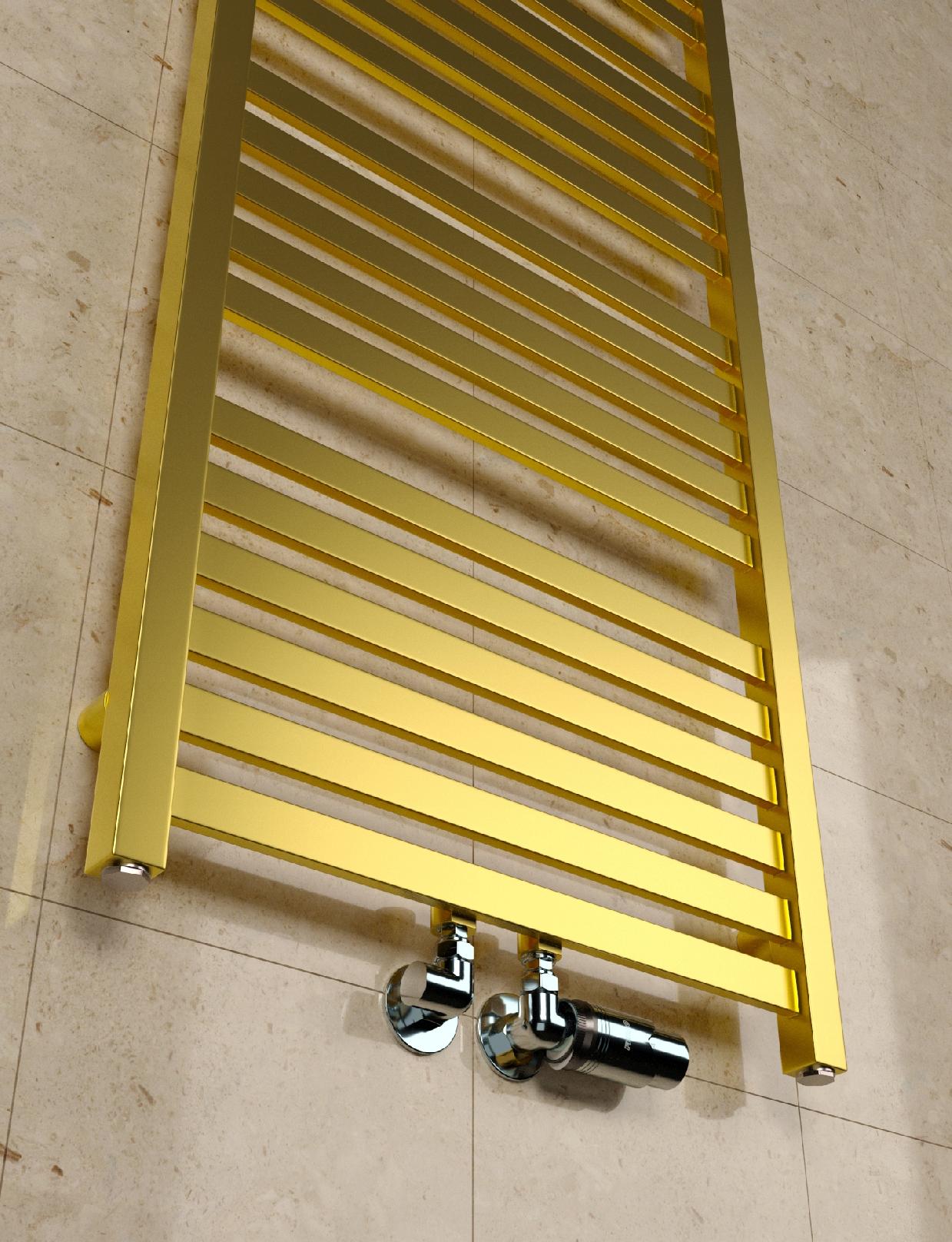 Grzejnik łazienkowy ROYAL-MIDDLE 750x430 ZŁOTY