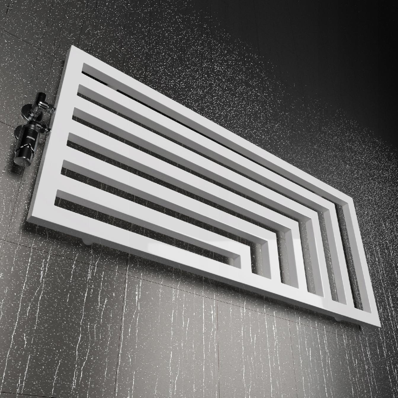 POZIOMY GRZEJNIK LAOS 52x80 BIAŁY MAT