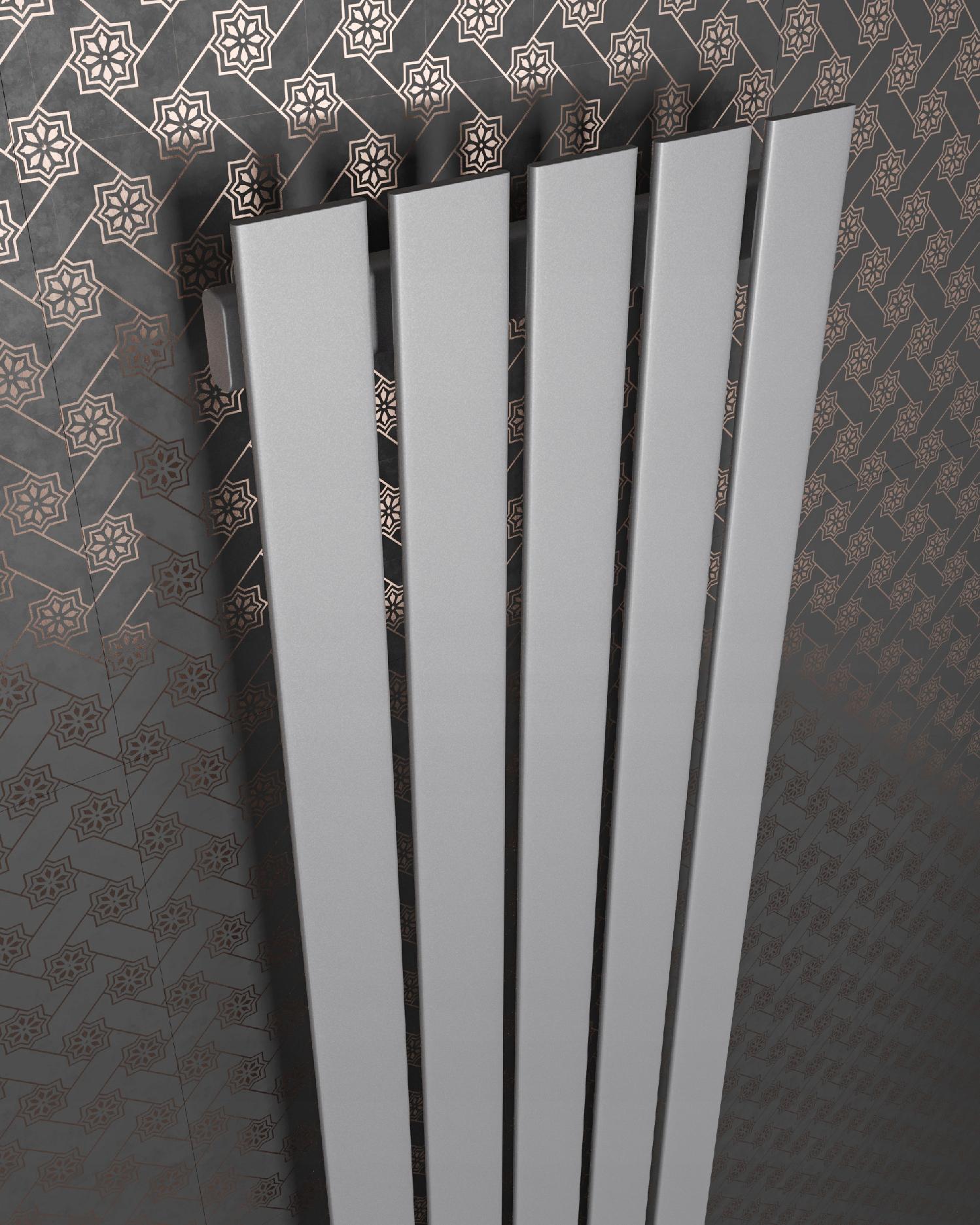 GRZEJNIK DEKORACYJNY BELLOSLIM 120x38 ANTRACYT