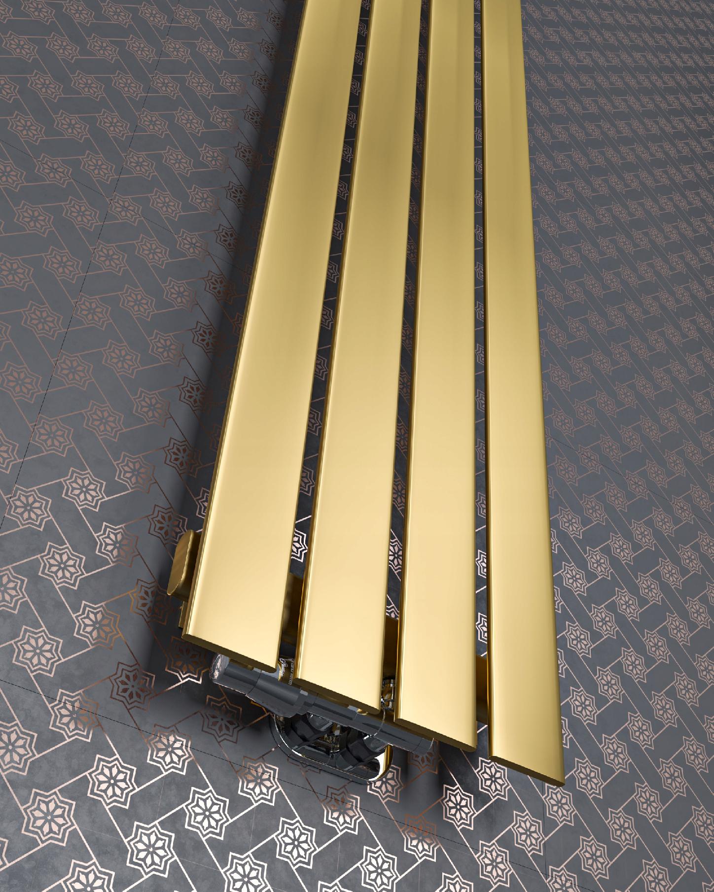 GRZEJNIK DEKORACYJNY BELLOSLIM 100x30 ZŁOTY