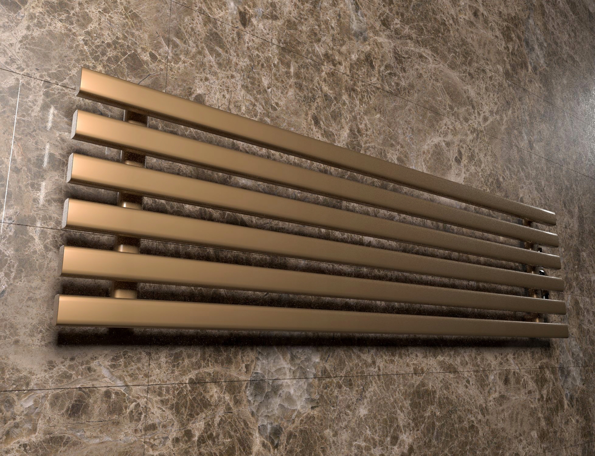 Grzejnik poziomy HORYZONT6 45x120 antyk