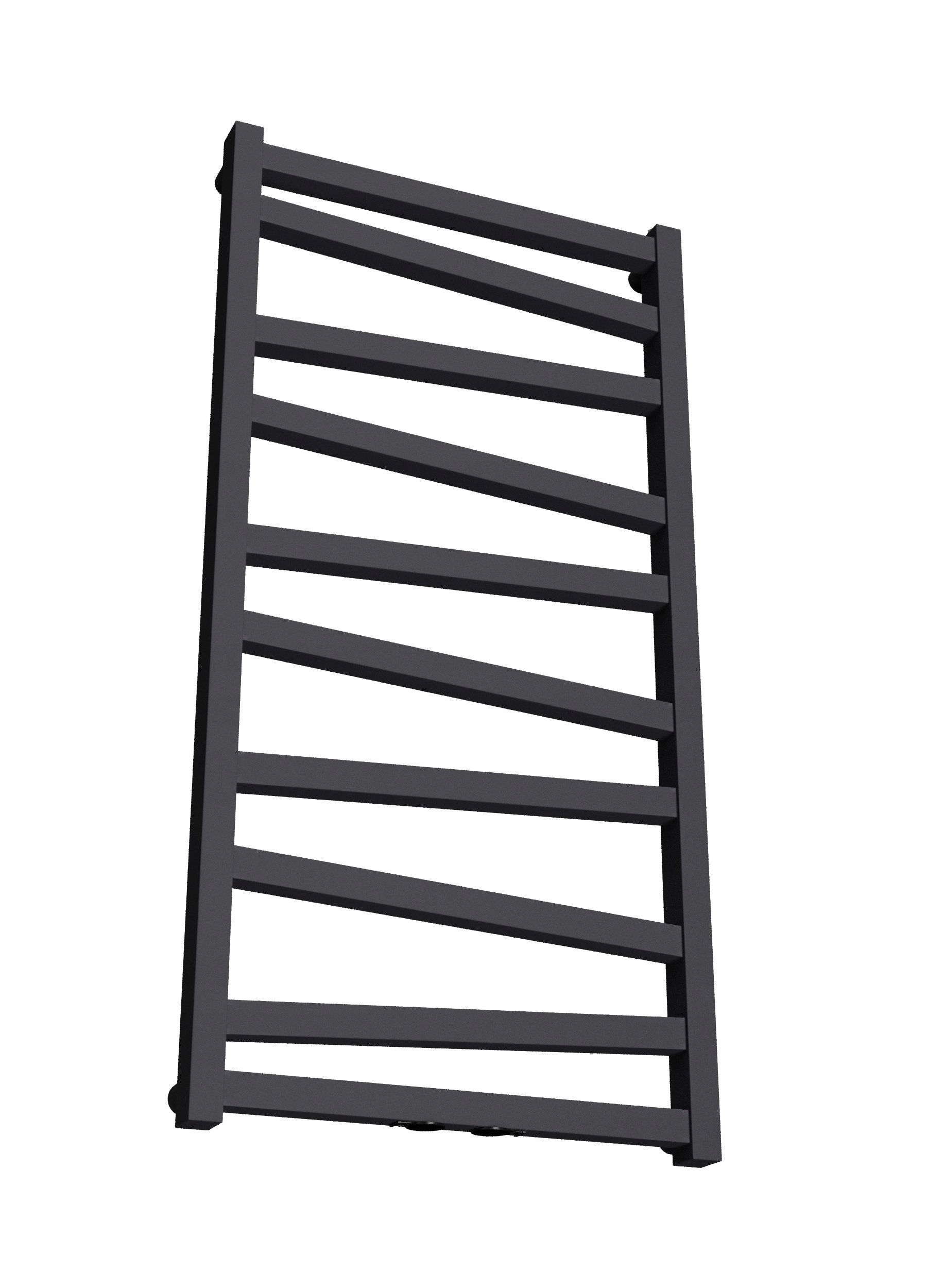 Grzejnik dekoracyjny ZYGZAK-MID 970x500 GRAFIT