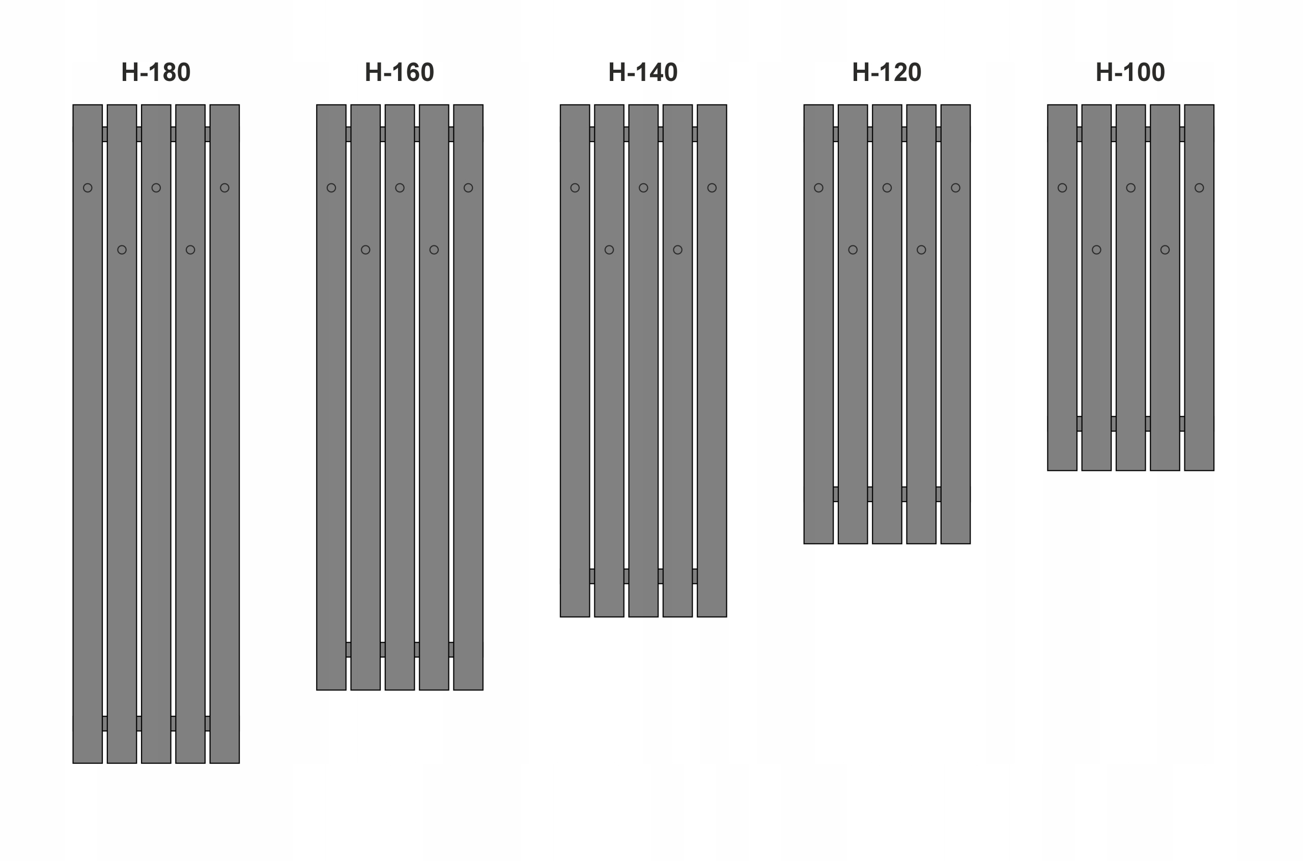 GRZEJNIK DEKORACYJNY BELLOHOOK 180x38 QUARTZ 2