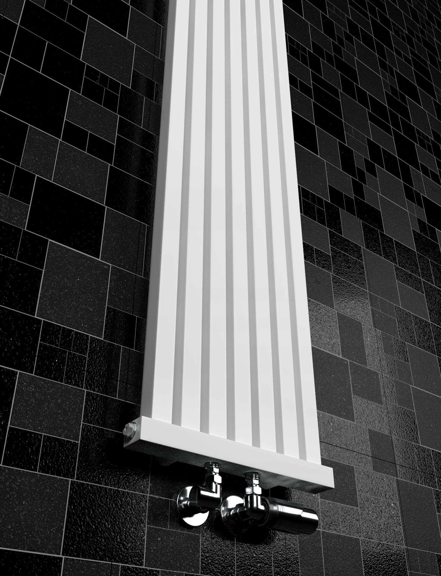 Grzejnik dekoracyjny RADIATOR 180x46 BIAŁY MAT