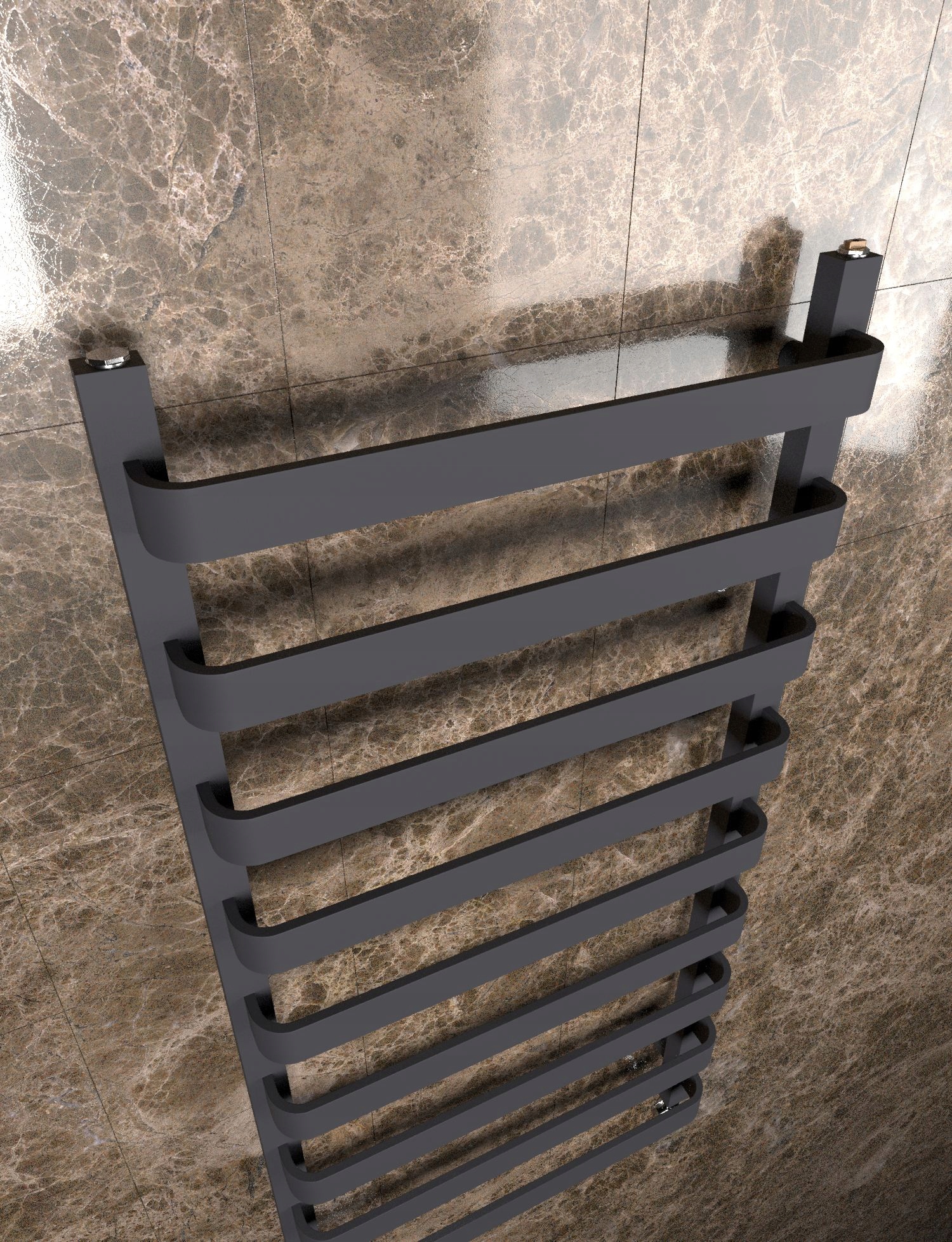 GRZEJNIK ŁAZIENKOWY PANDORA 120/50 GRAFIT