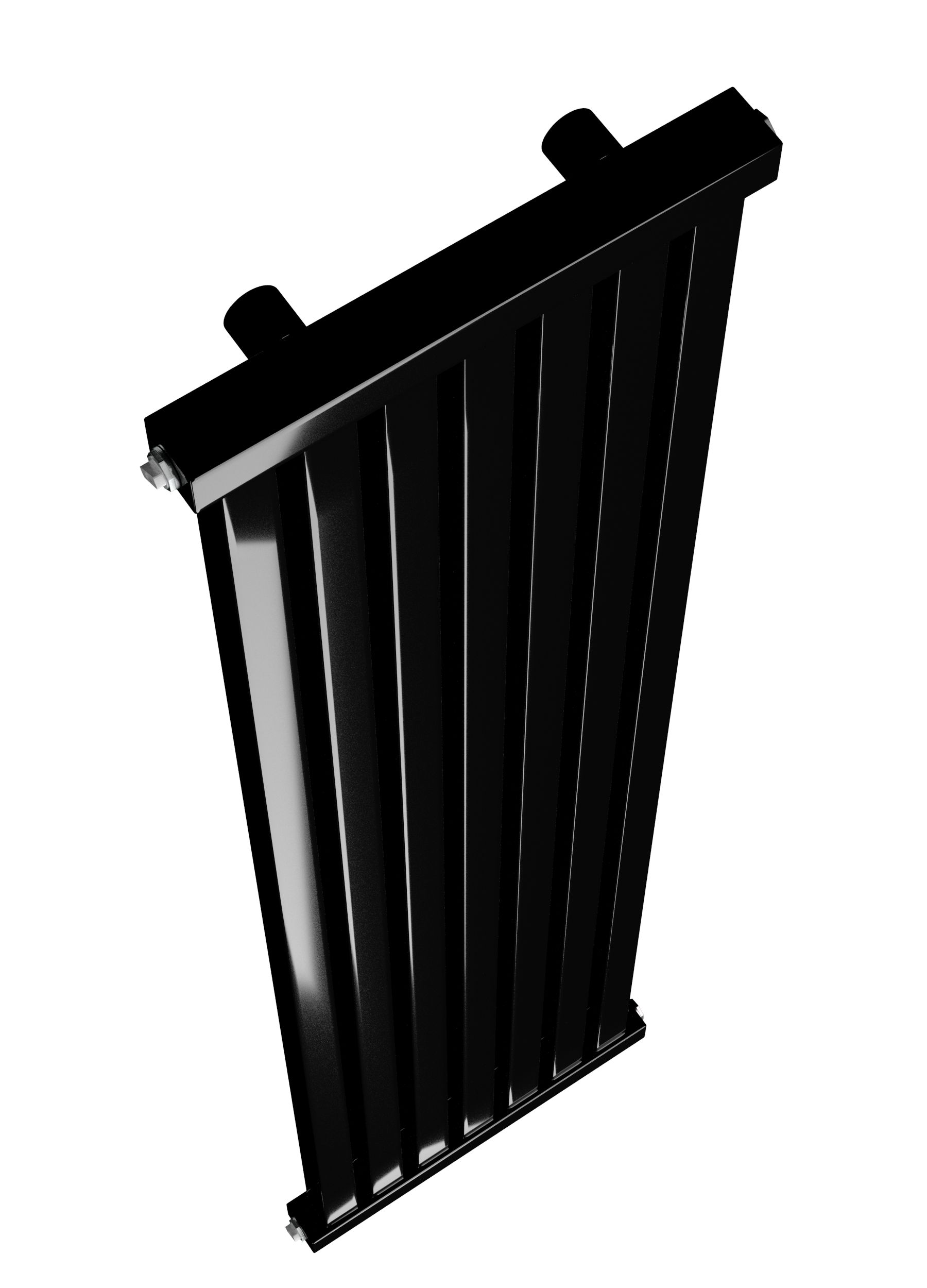 Grzejnik dekoracyjny RADIATOR 160x61 CZARNY POŁYSK