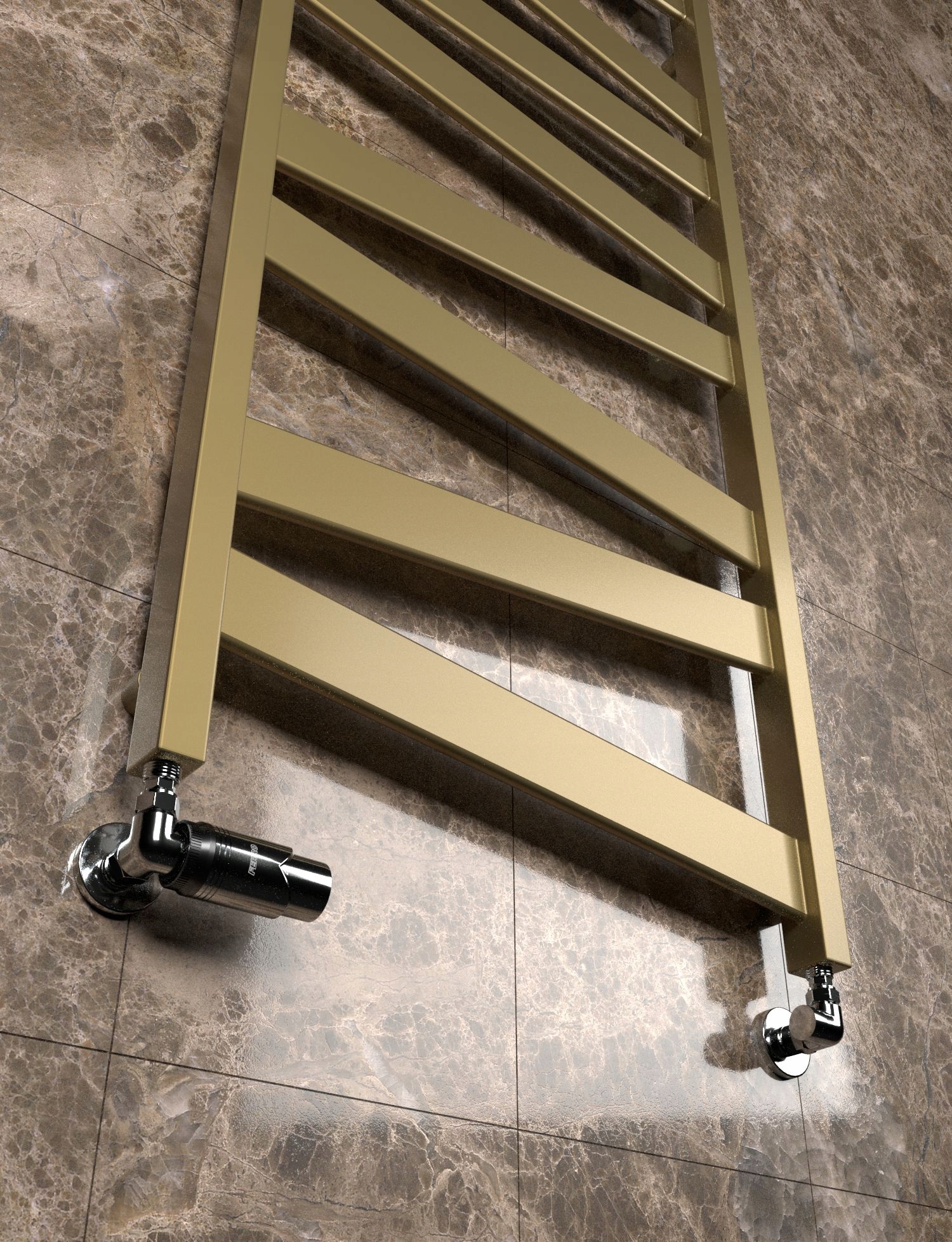 GRZEJNIK ŁAZIENKOWY INTRO 1520/540 JASNY ANTYK