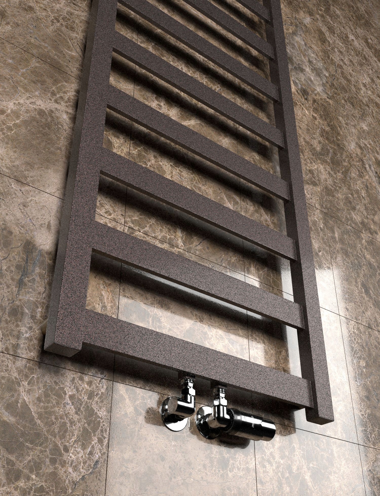 Grzejnik PANDORA-NS-MIDDLE 70/50 BORDO