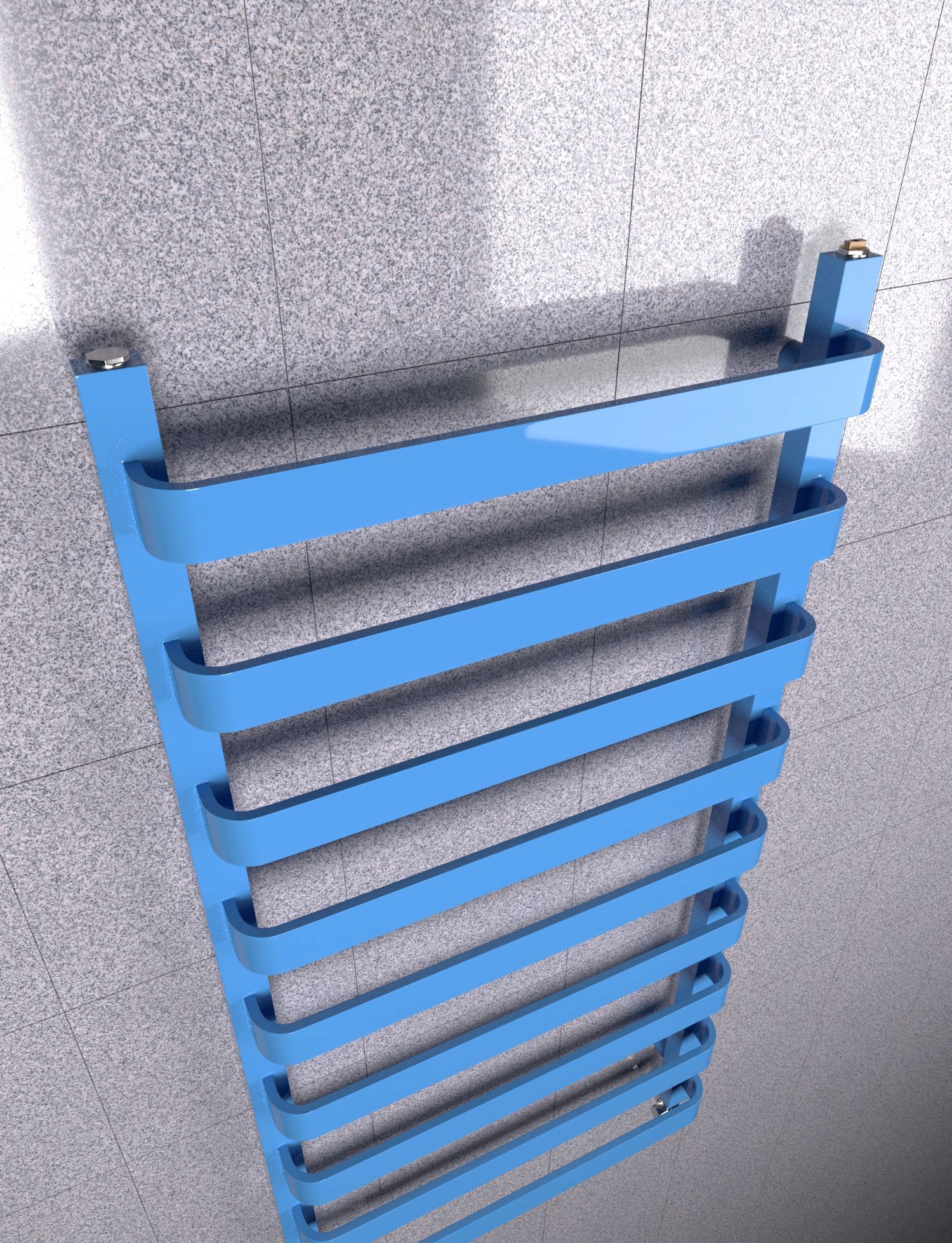 GRZEJNIK ŁAZIENKOWY PANDORA 70/50 NIEBIESKI