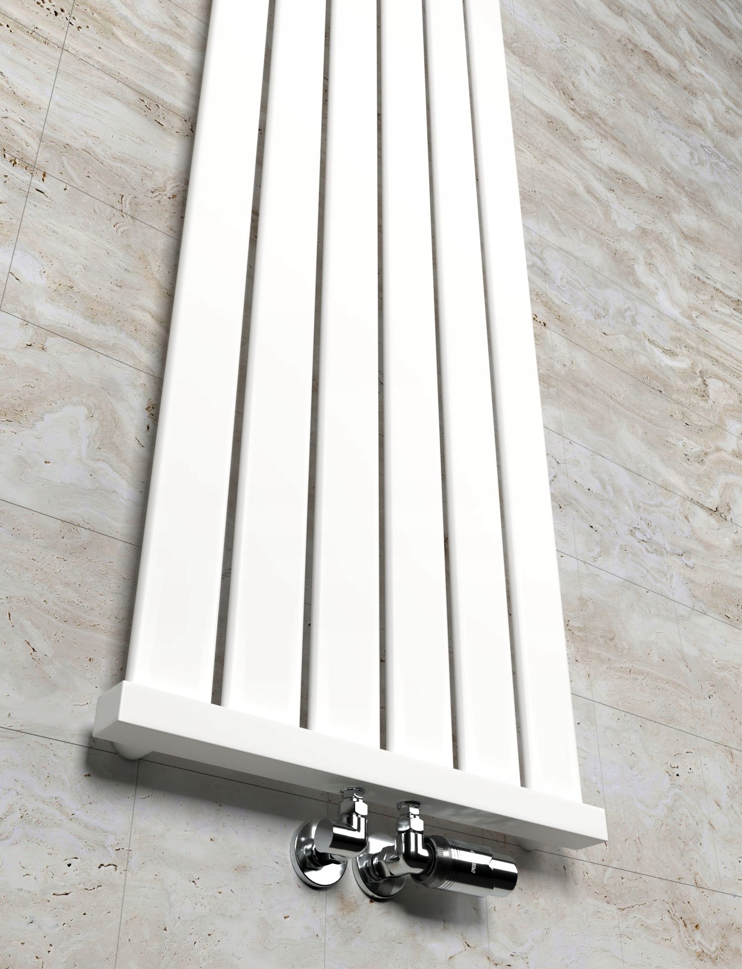 Grzejnik dekoracyjny LOTUS 120x61 BIAŁY MAT