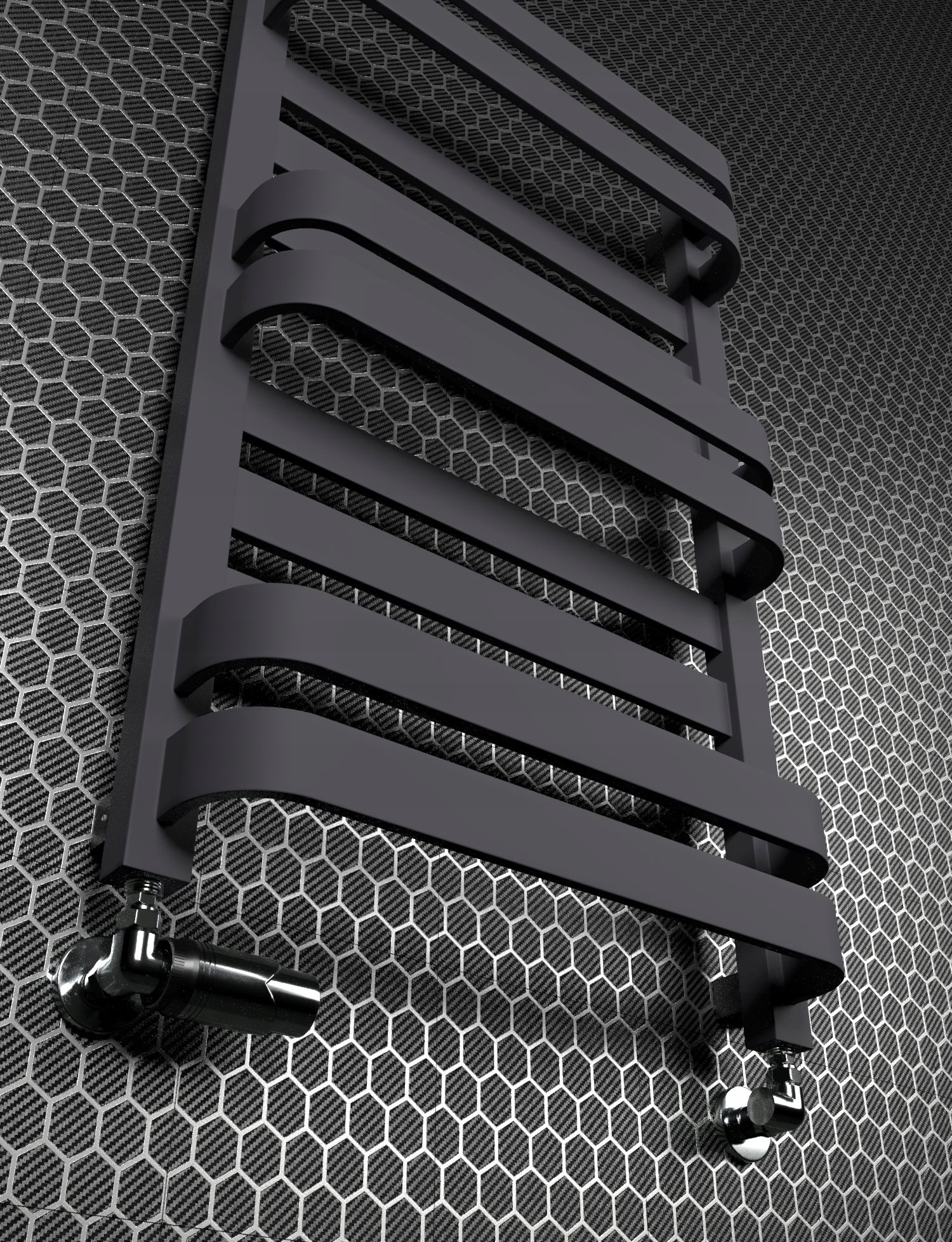 Grzejnik PANDORA SPECIAL 1470x440 GRAFIT