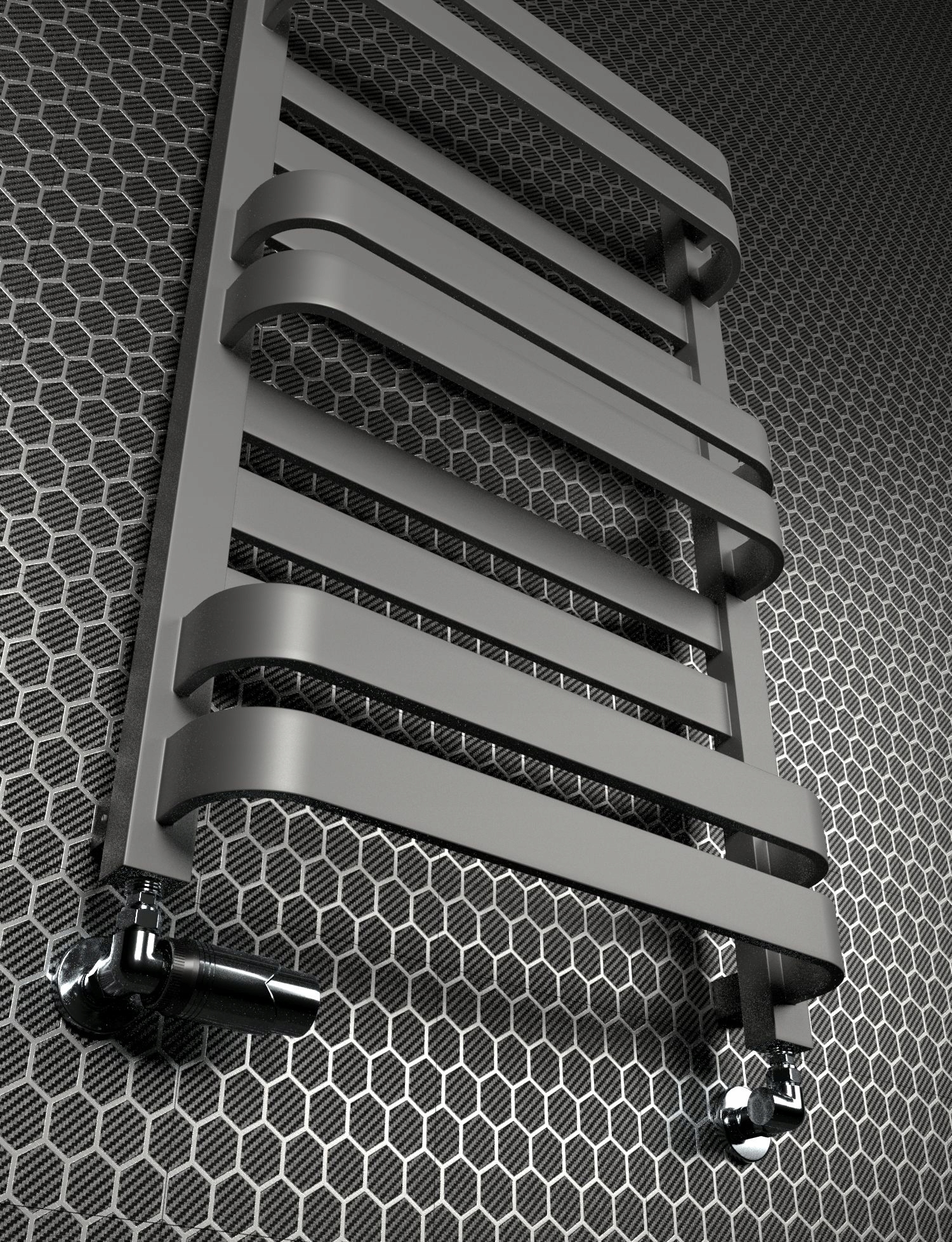 Grzejnik PANDORA SPECIAL 1470x440 ANTRACYT